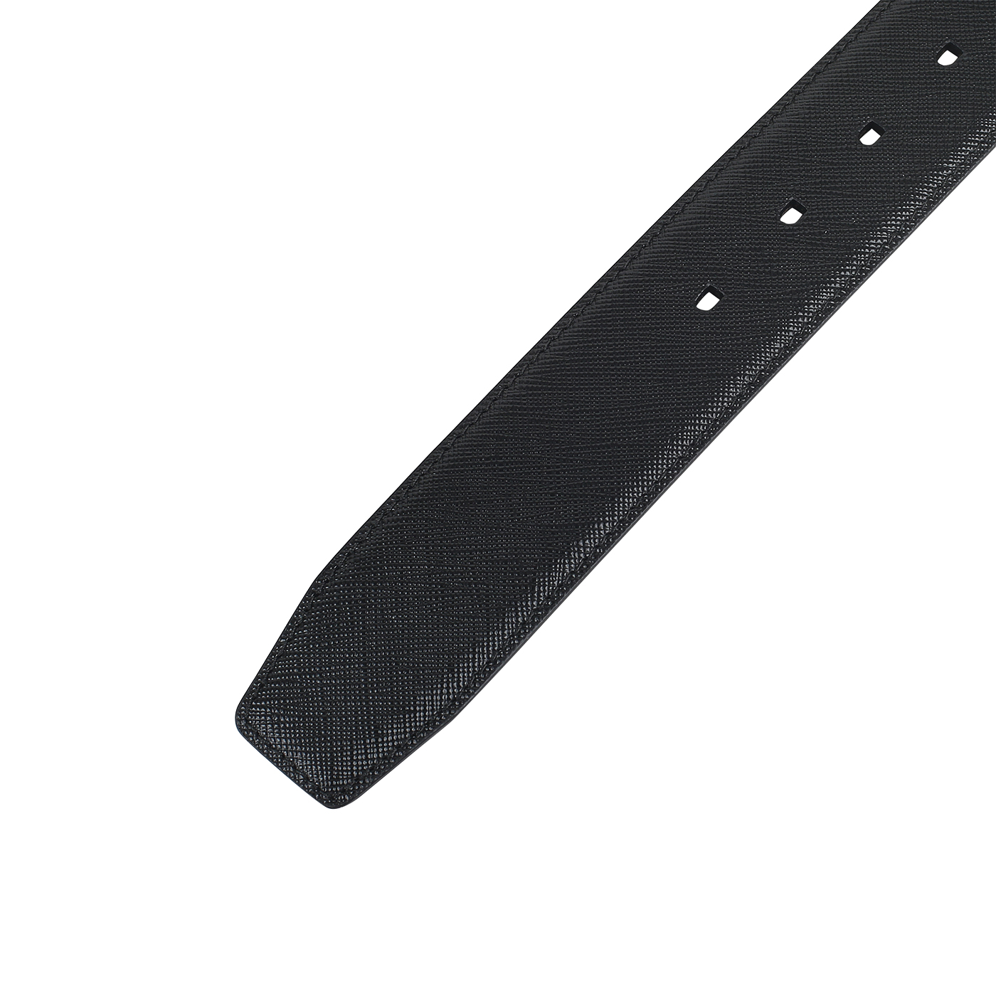 Черный сафьяновый ремень Neri Karra 