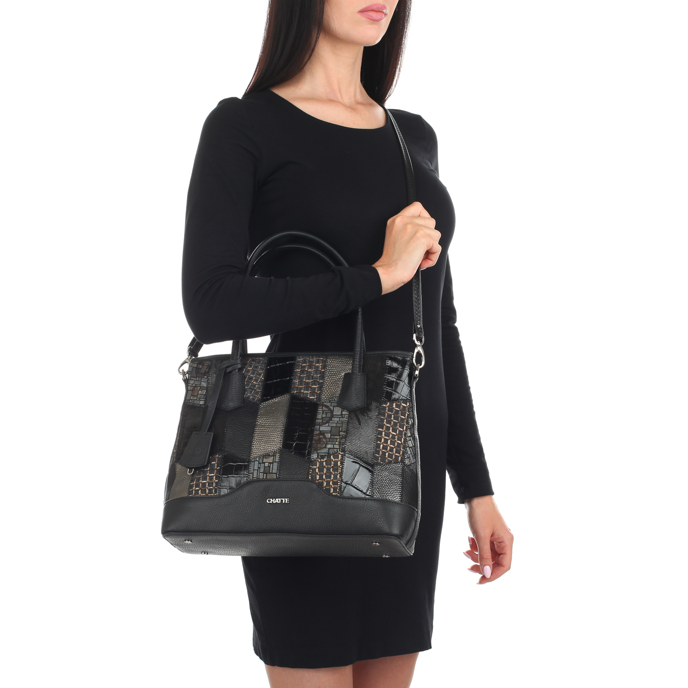 Сумка с декором Chatte 