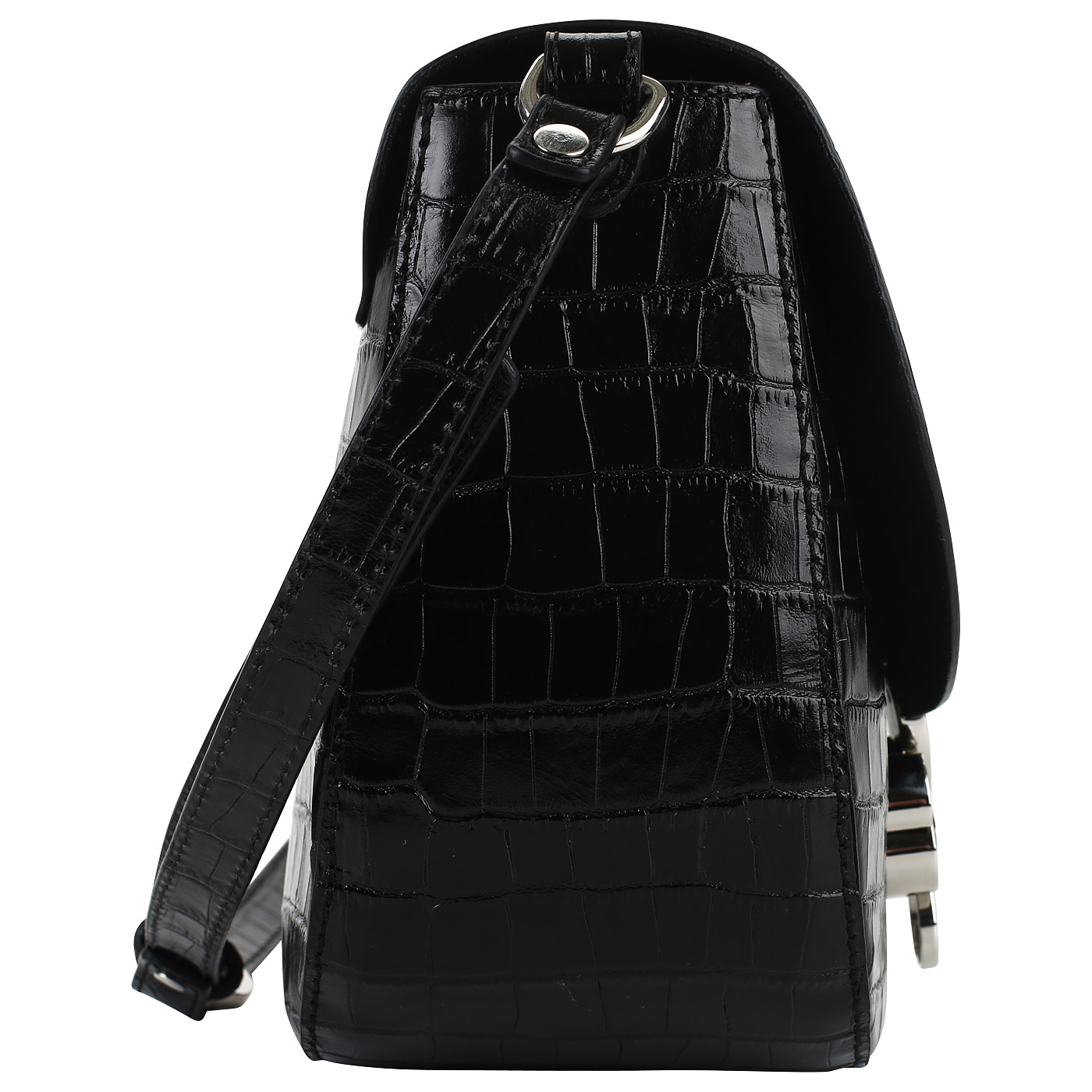 Кожаная сумочка-седло Roberta Gandolfi Linguine Cocco