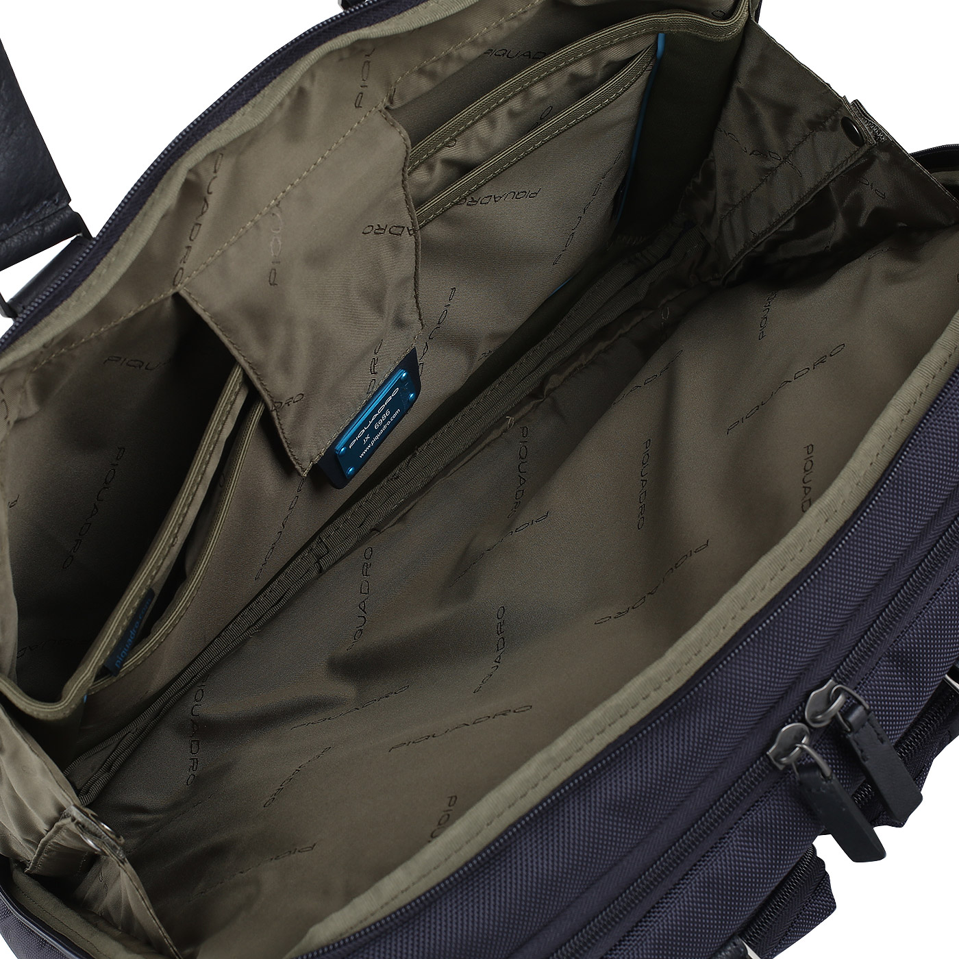 Сумка на двойной молнии Piquadro Brief