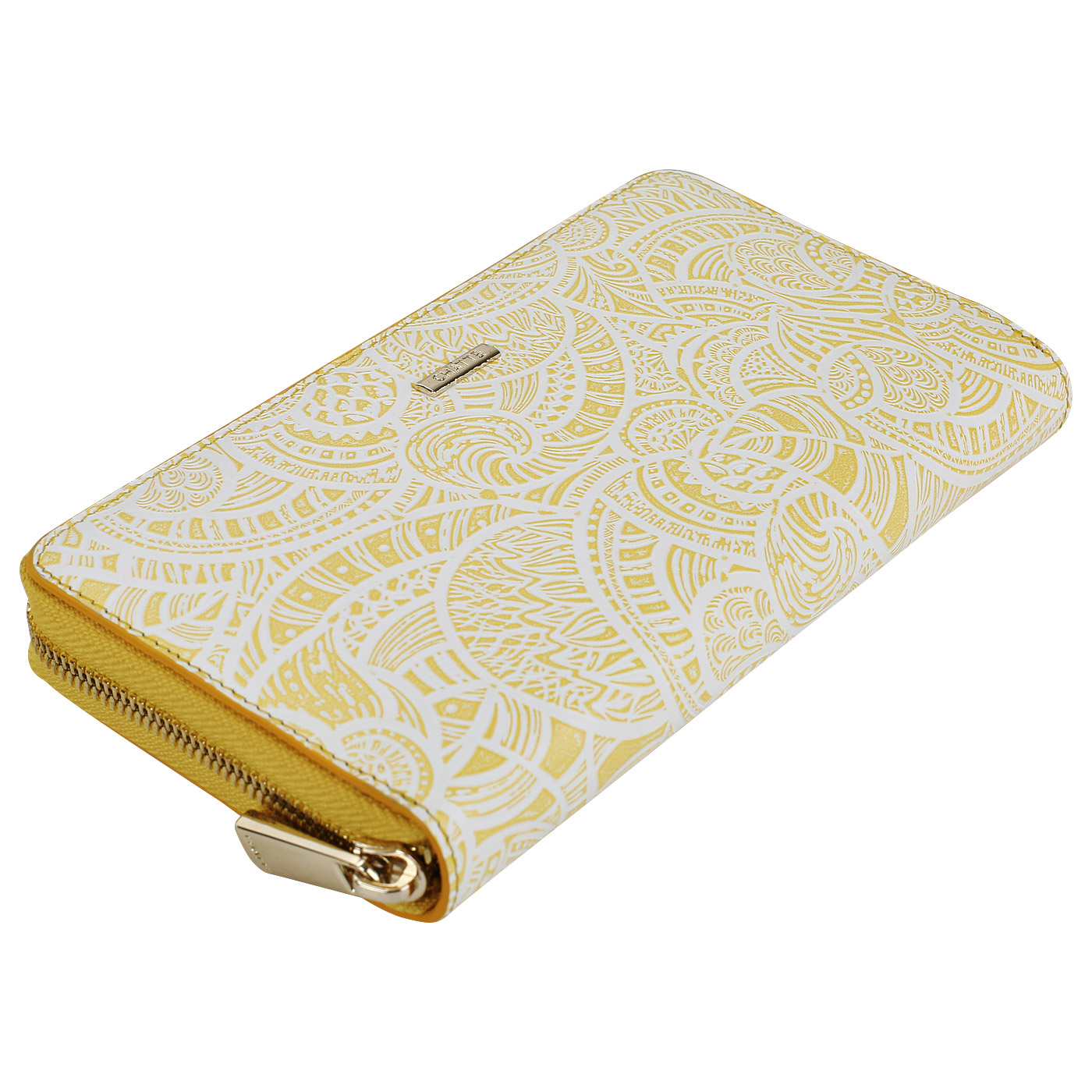 Кожаный кошелек на молнии Chatte Bloom