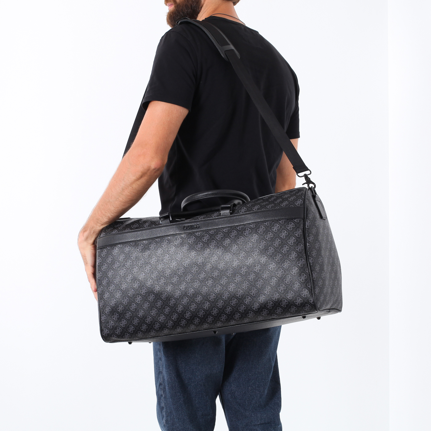 Дорожная сумка с логотипом бренда Guess 4GSport