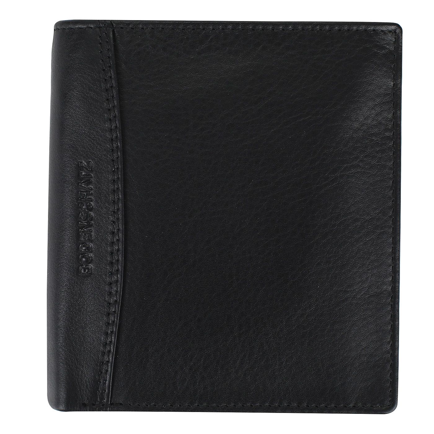 Bodenschatz Мужское портмоне из черной кожи