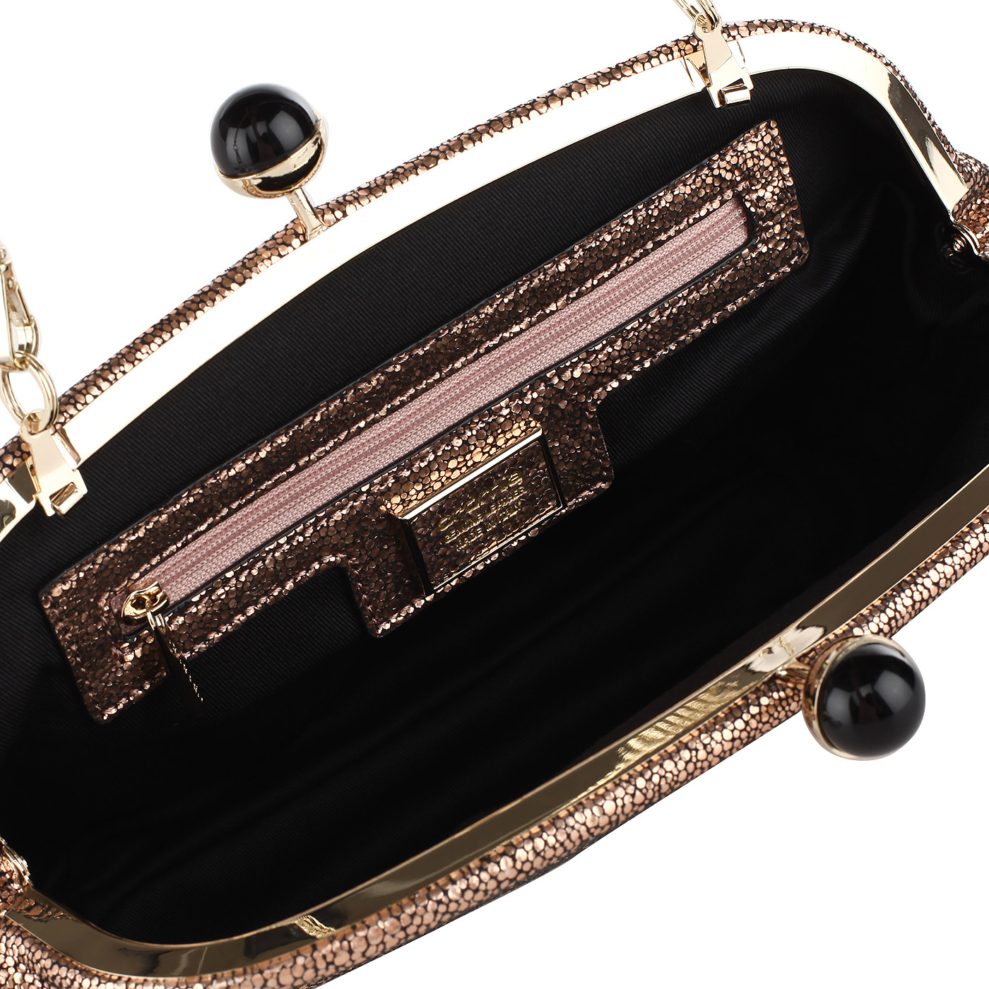 Ридикюль на застежке Cromia Gala met