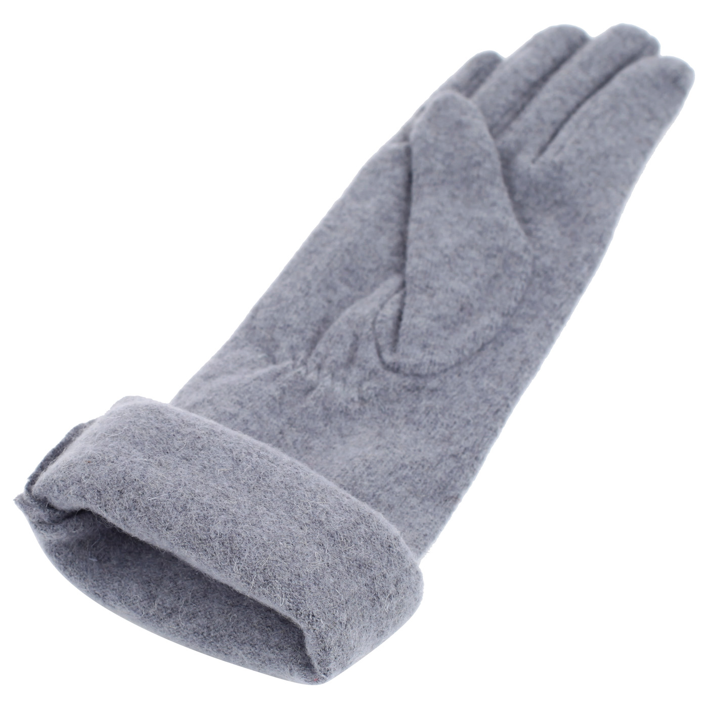 Серые перчатки Dal Dosso 