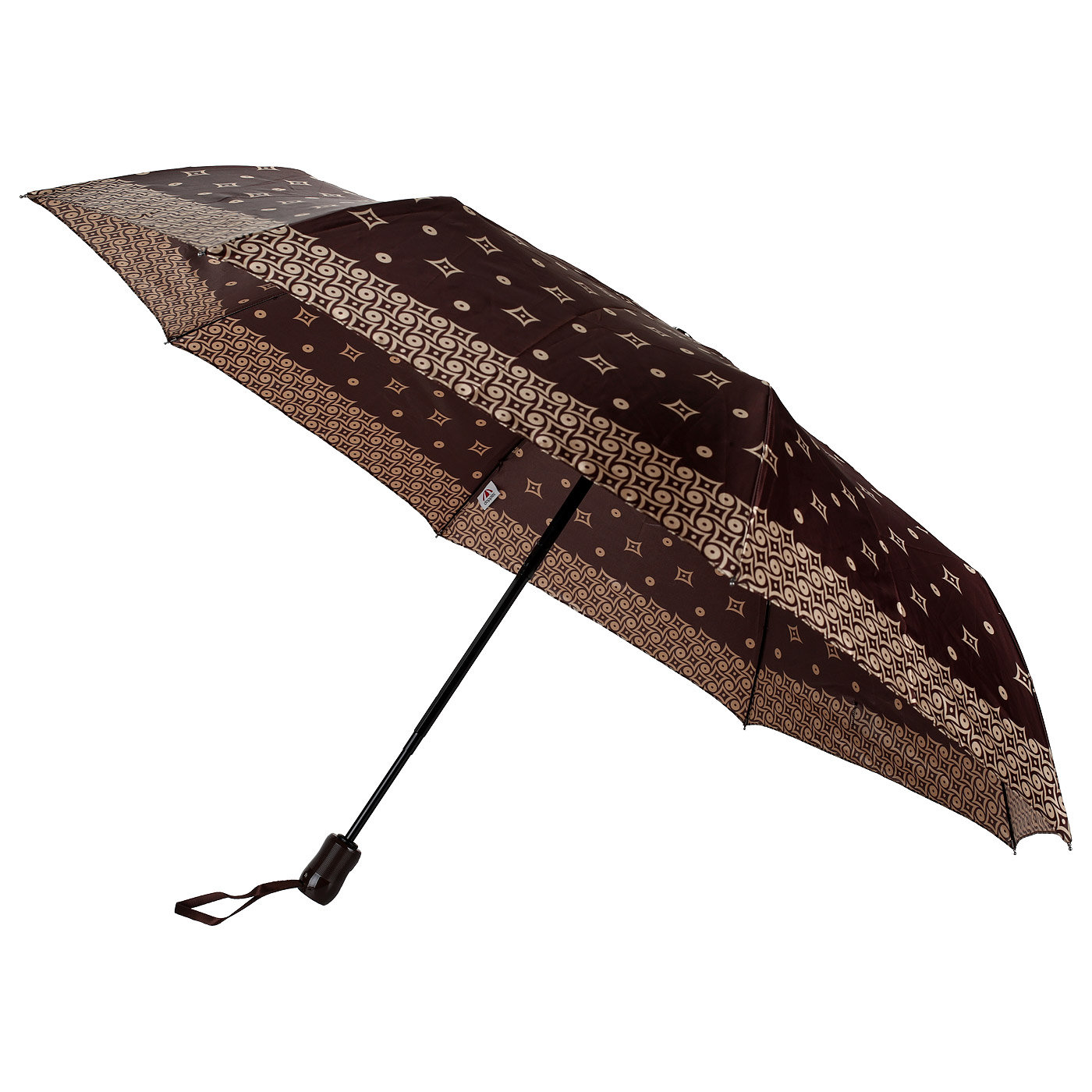 Коричневый женский зонт Doppler Dual