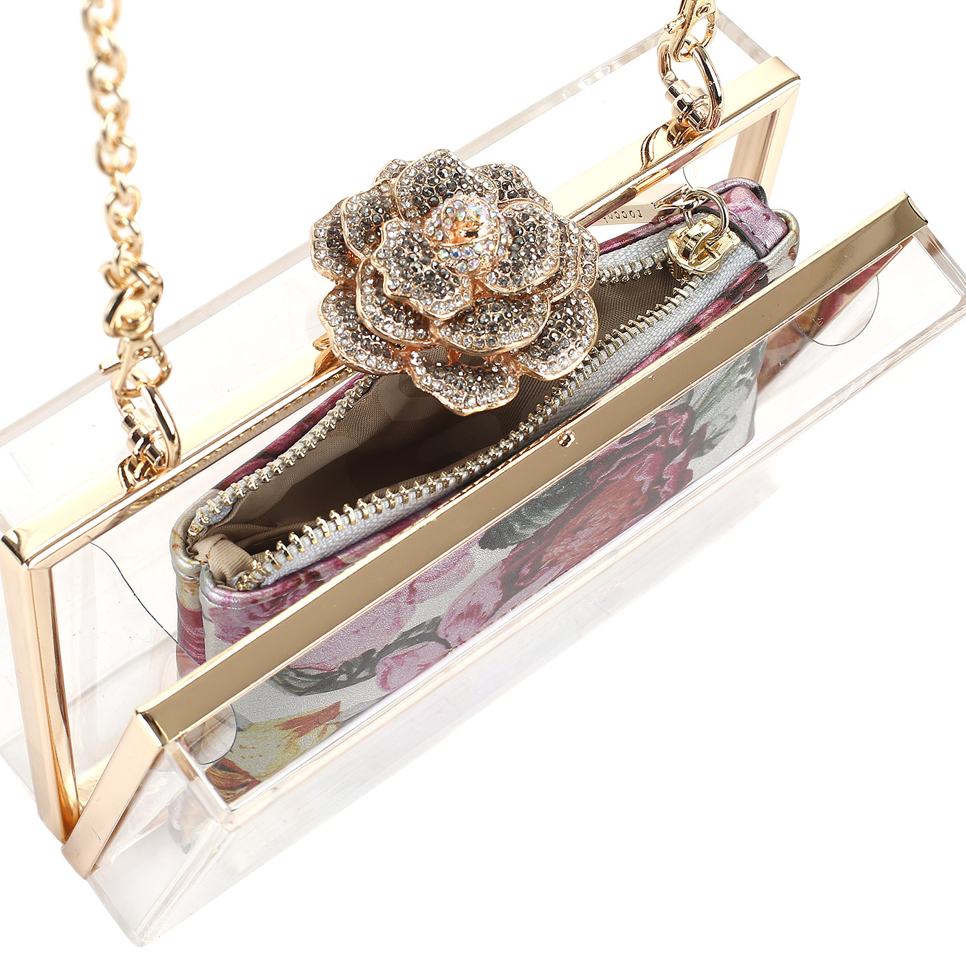 Сумочка с кармашком внутри Roccobarocco Zanzibar