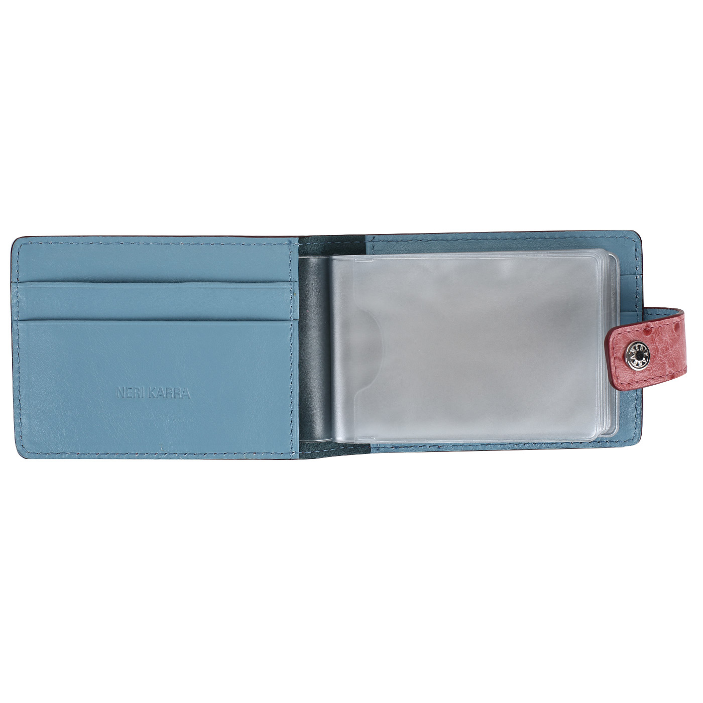 Компактная кожаная визитница Neri Karra 