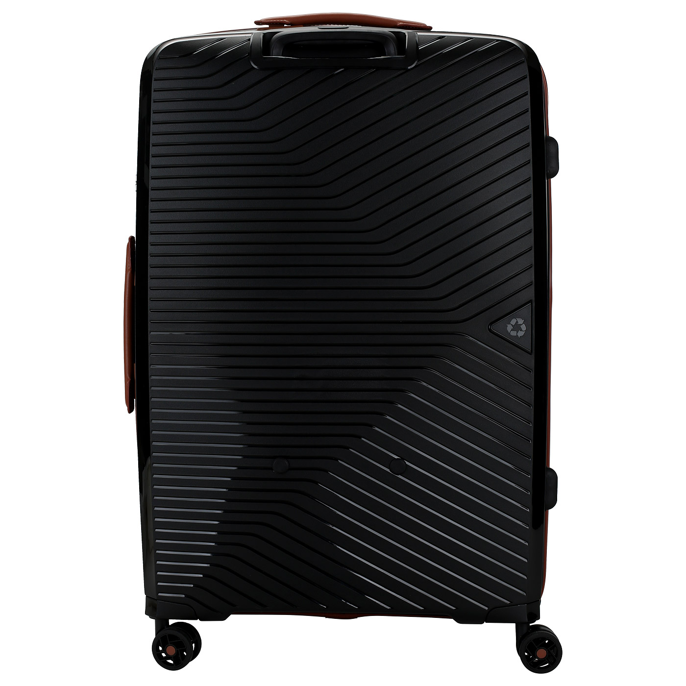 Чемодан большой L из полипропилена с кодовым замком Eberhart Delight DLX