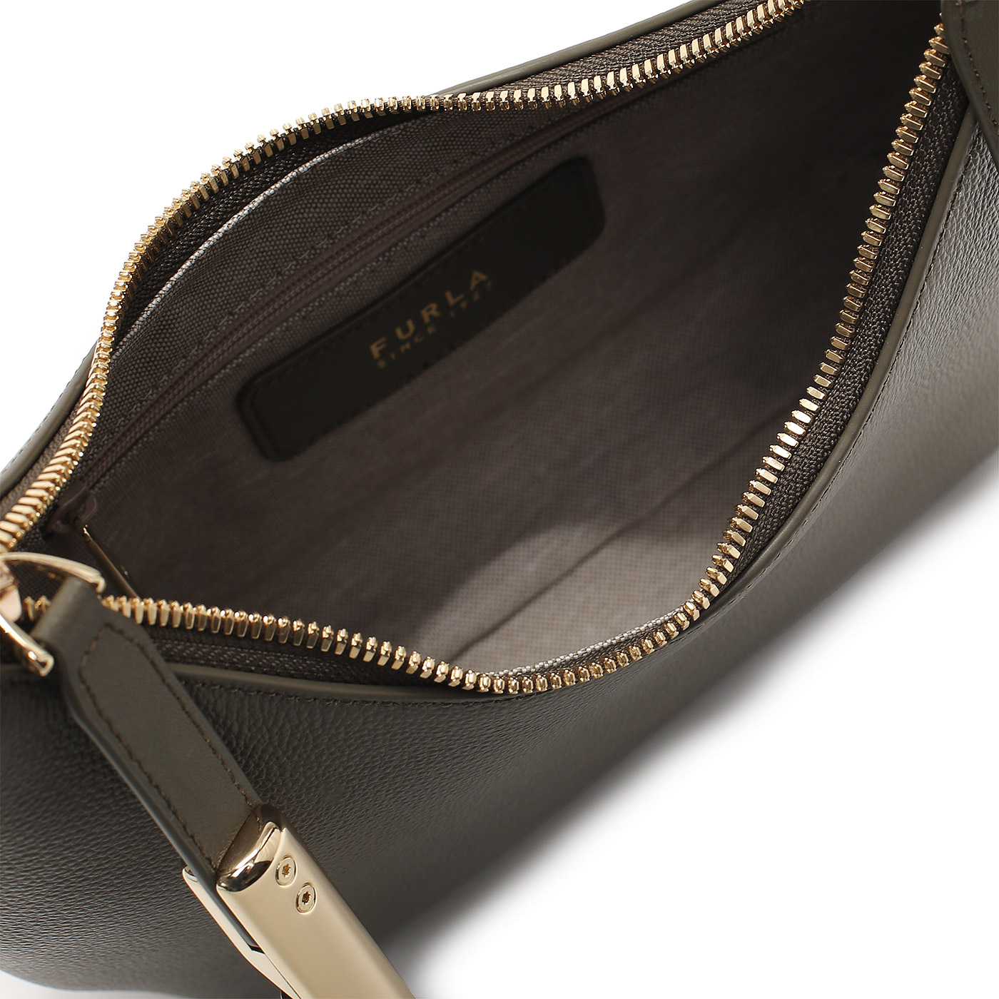 Кожаная сумка Furla Goccia