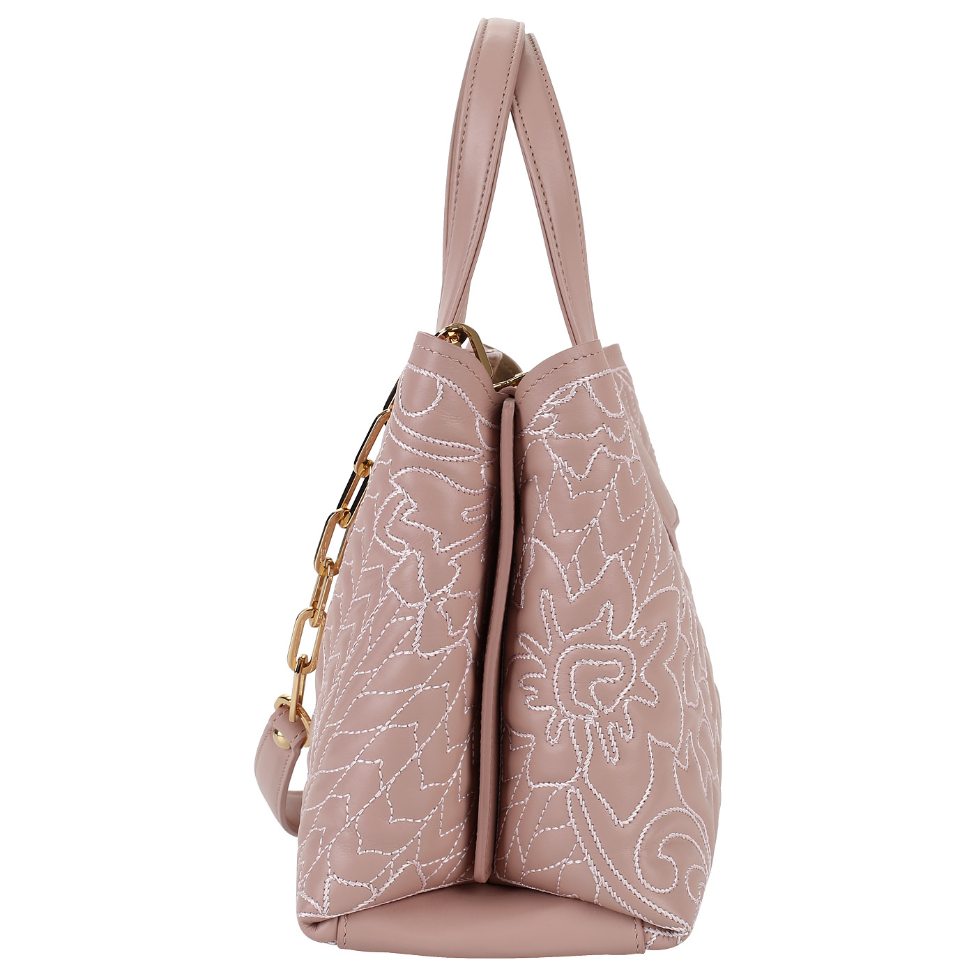 Кожаная сумка Valentino Orlandi Rachele