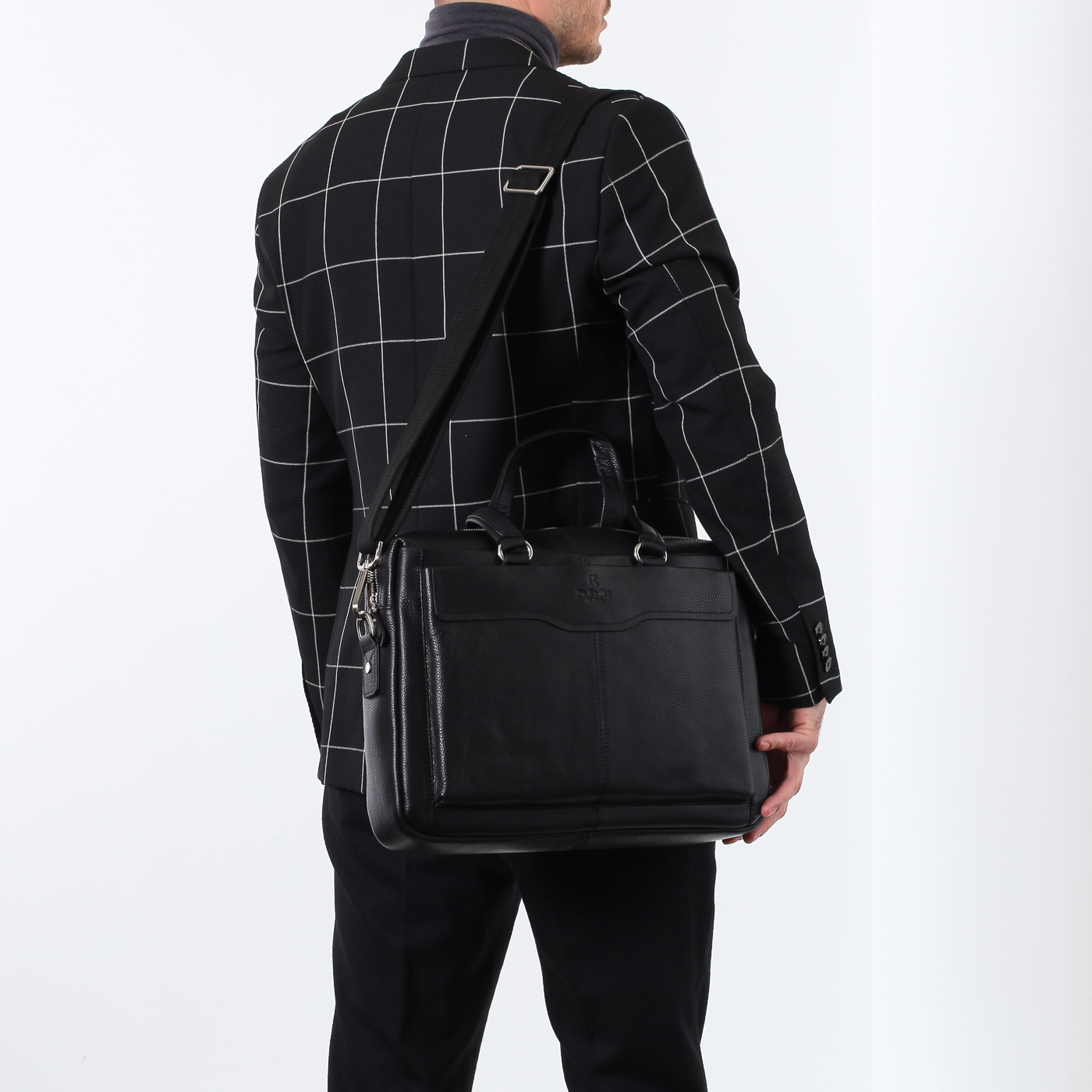 Деловая сумка с плечевым ремнем Dr. Koffer 