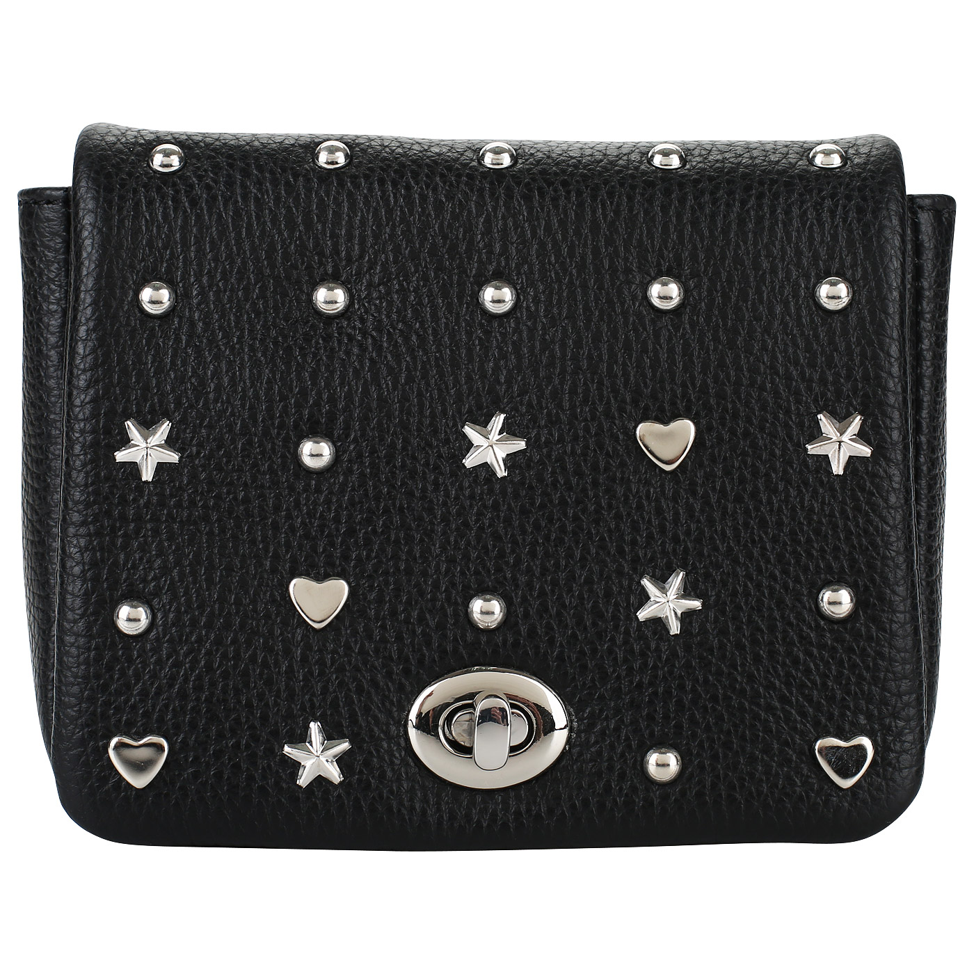 Marina Creazioni Черная сумочка на пояс