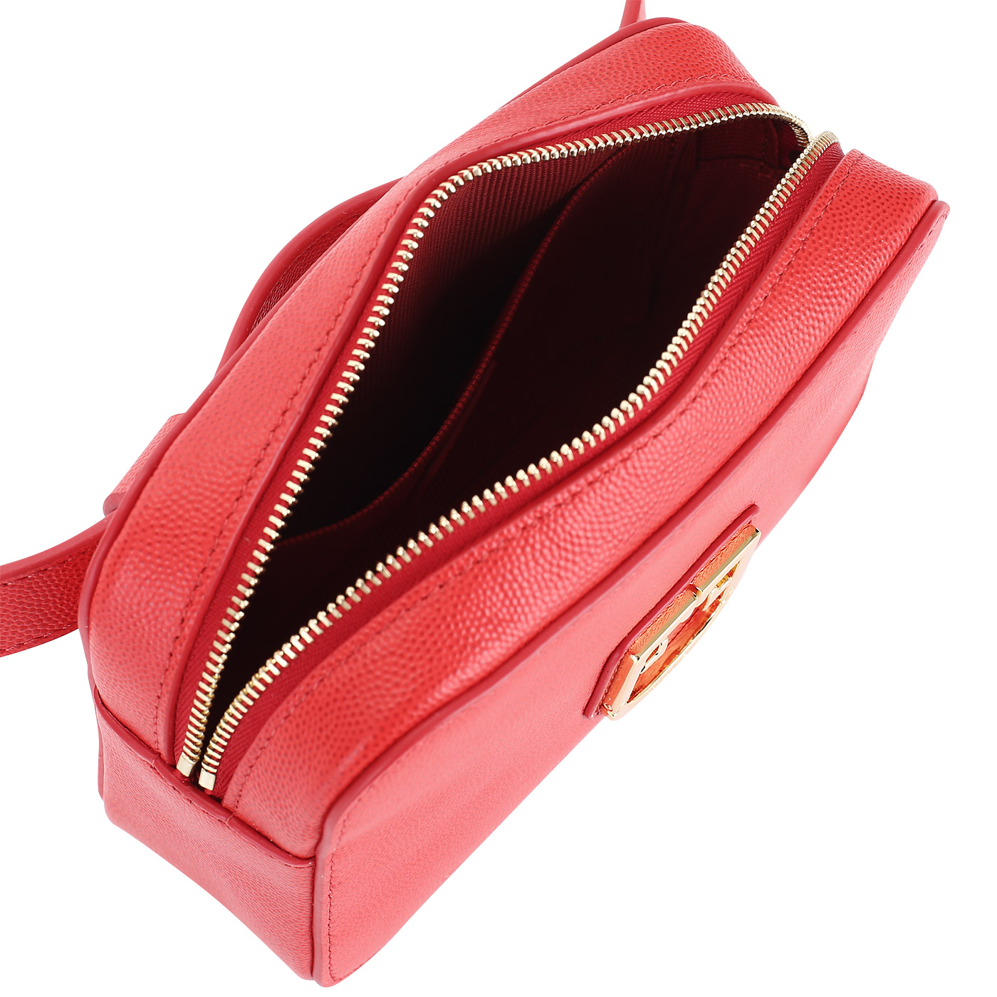 Красная сумочка на пояс Furla Belvedere