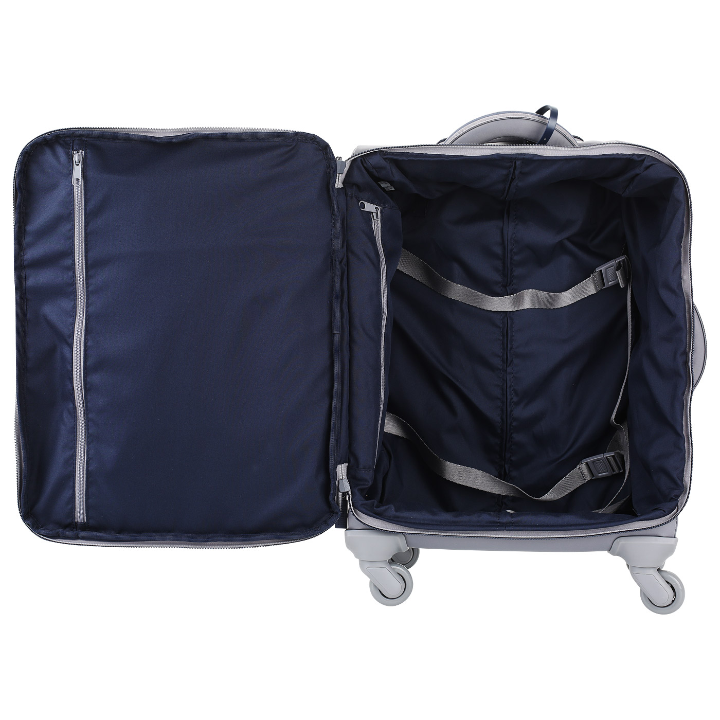 Чемодан маленький S тканевый с кодовым замком Lipault Plume