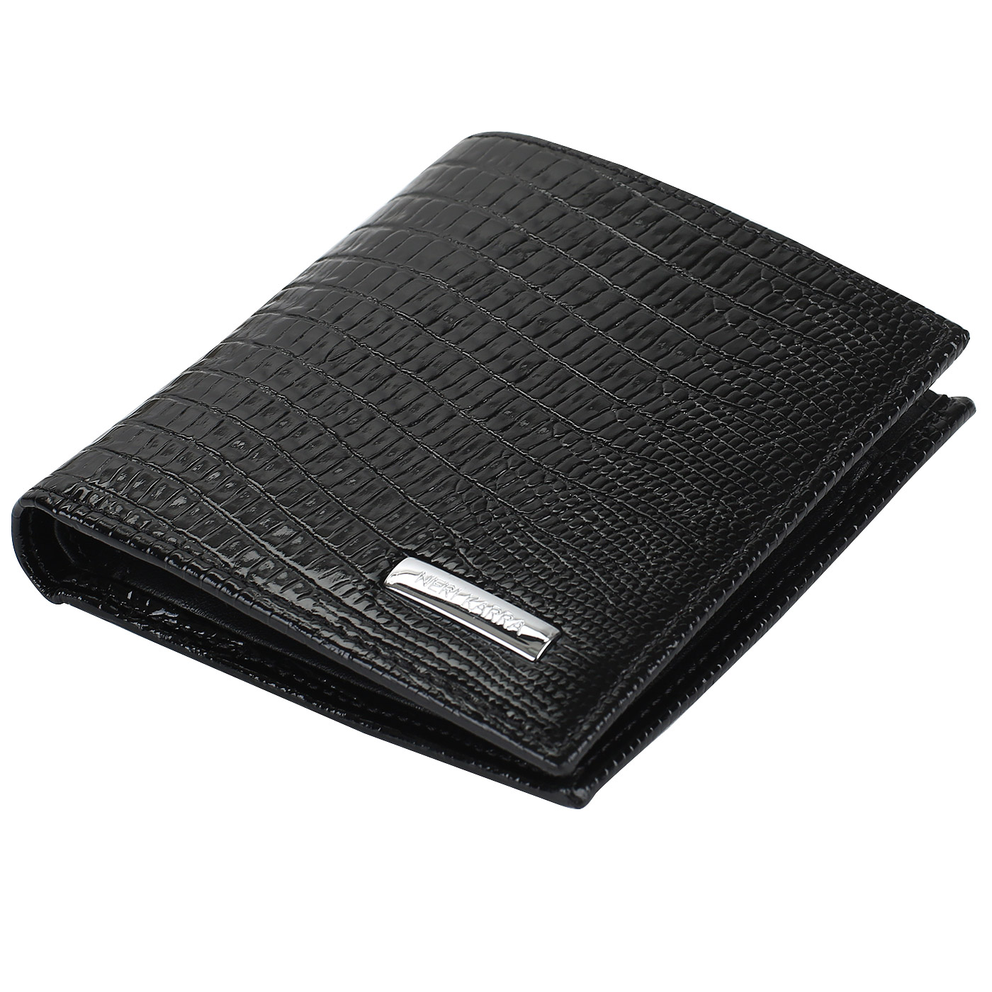 Складное кожаное портмоне с отделкой Neri Karra 