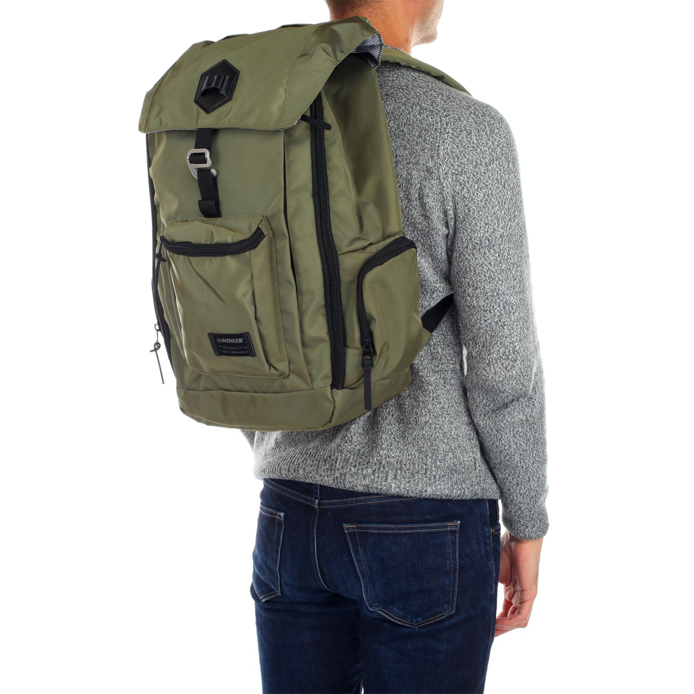 Вместительный мужской рюкзак с отделом для ноутбука Wenger 