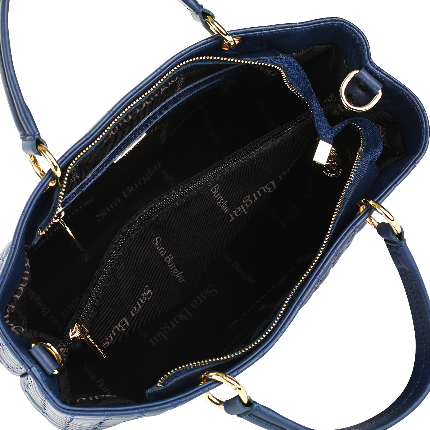 Стеганая сумка на молнии Sara Burglar Helen Ricamo