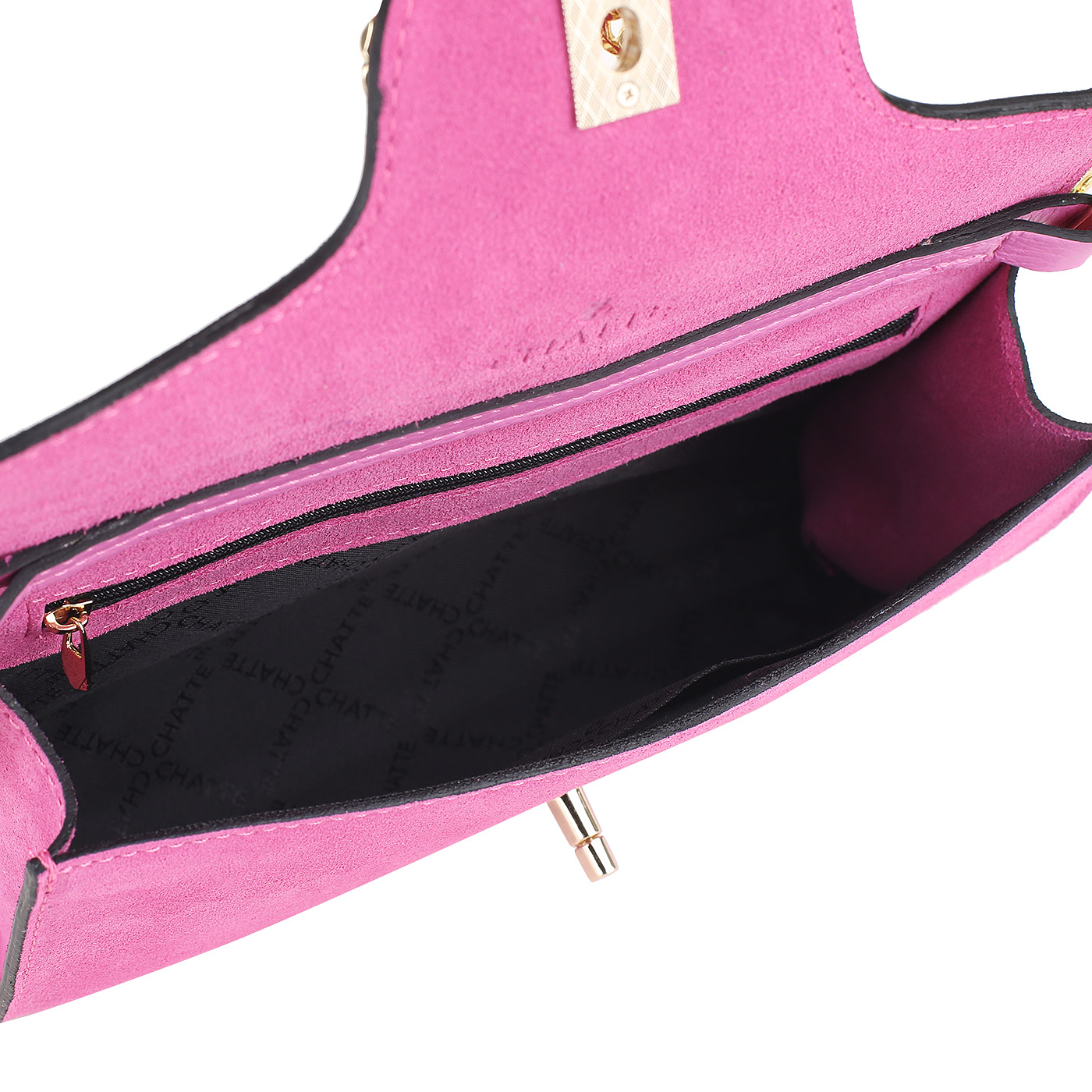 Кожаная сумка-клатч Chatte Marseille