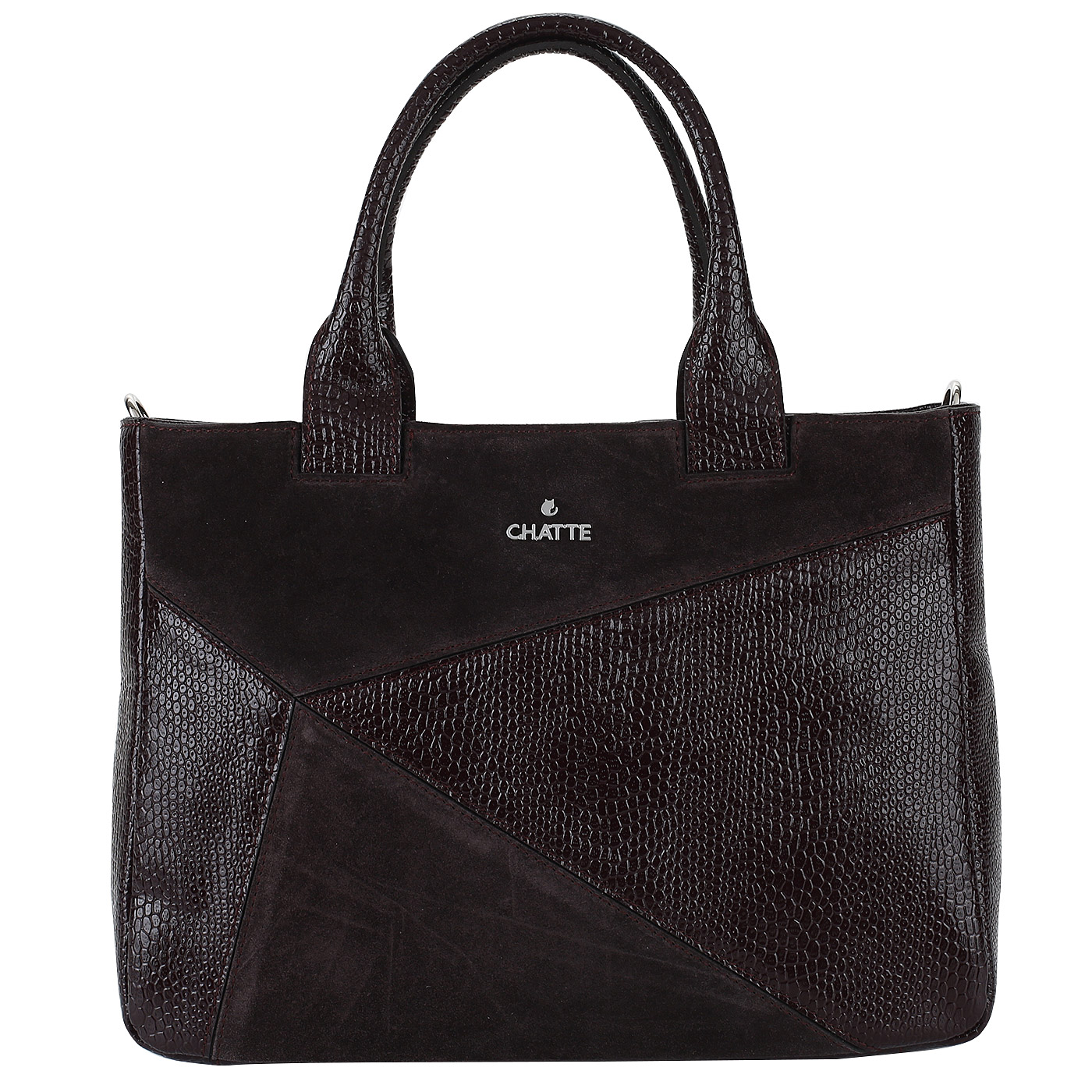 Chatte Сумка из бордовой кожи