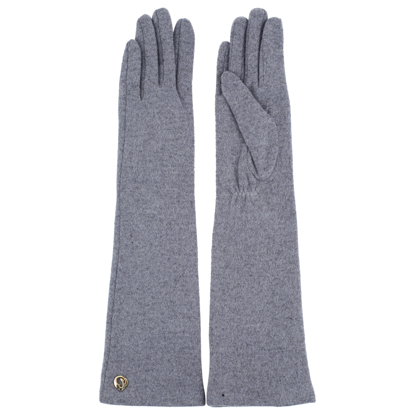 Серые перчатки Dal Dosso 