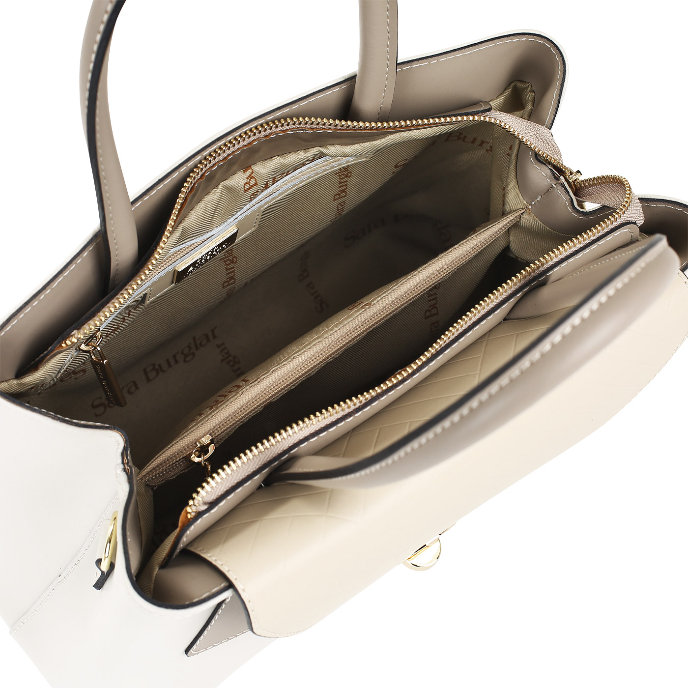 Сумка из натуральной кожи Sara Burglar Pamela Dama