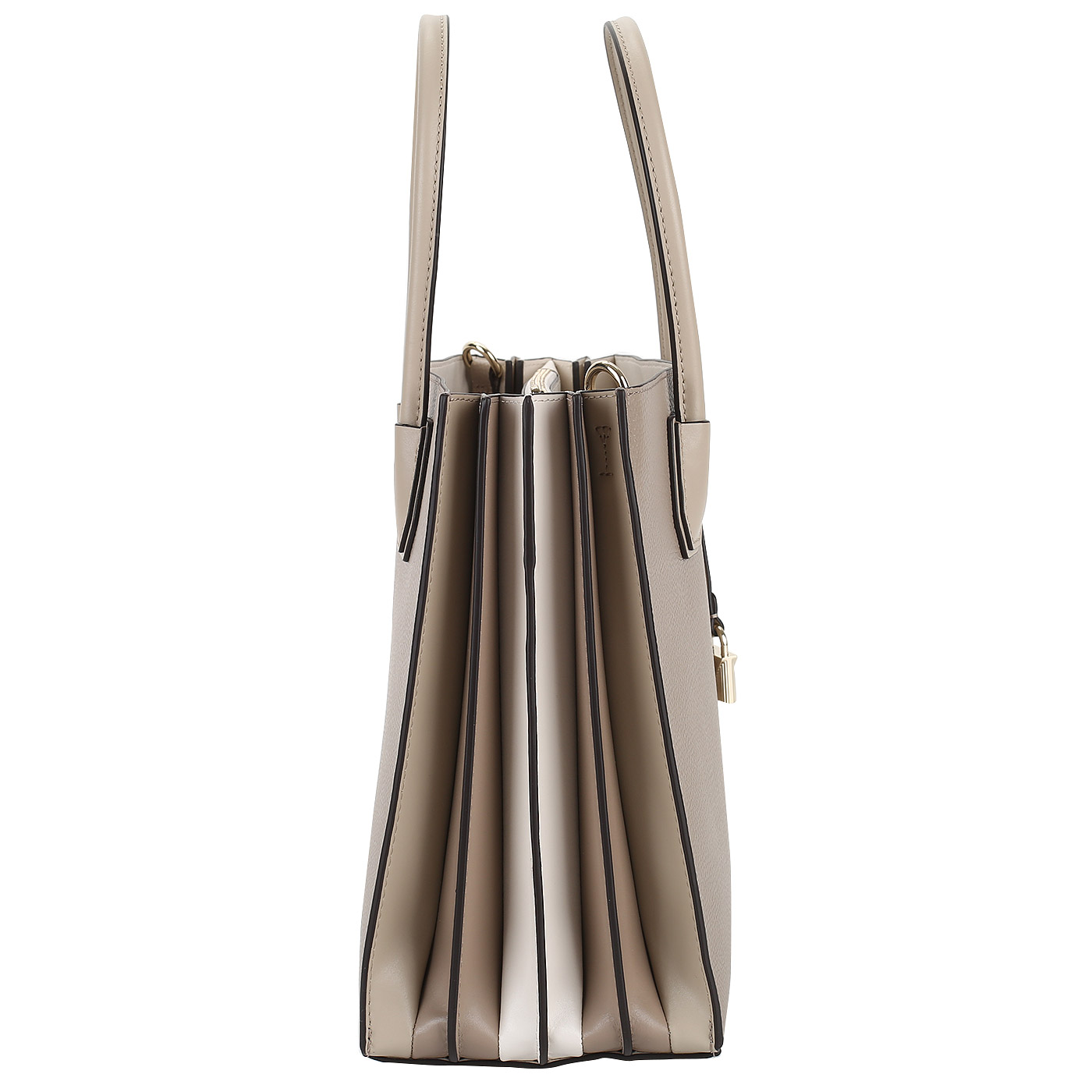 Кожаная сумка с тремя отделами Michael Kors Mercer