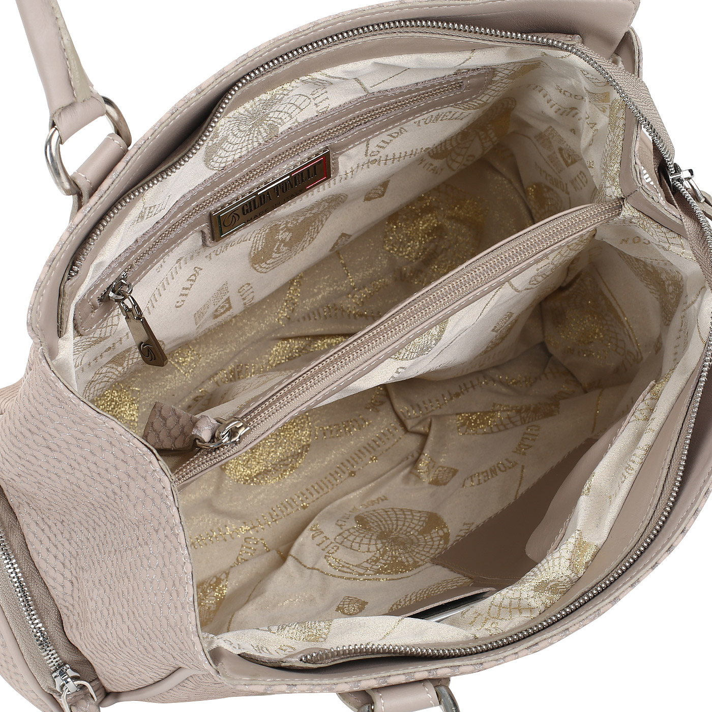 Сумка с длинными ручками Gilda Tonelli Tresor Floor