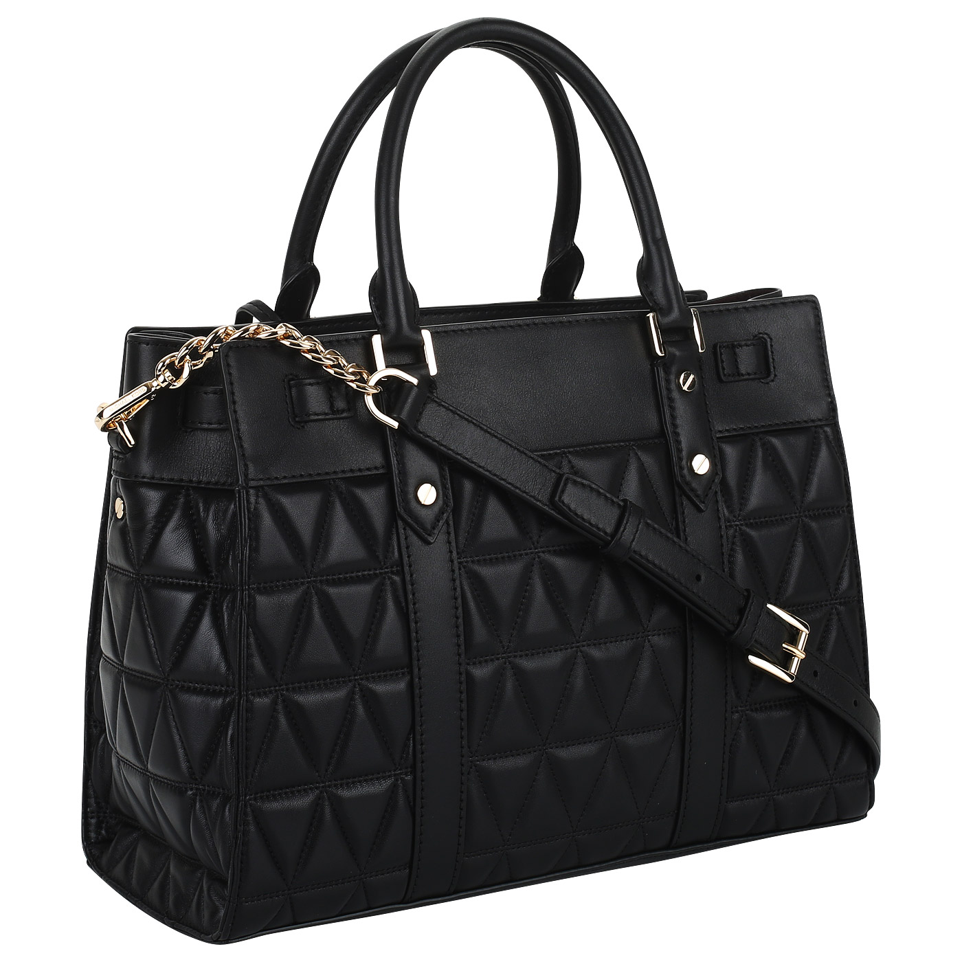 Сумка из стеганой кожи Michael Kors Nouveau Hamilton