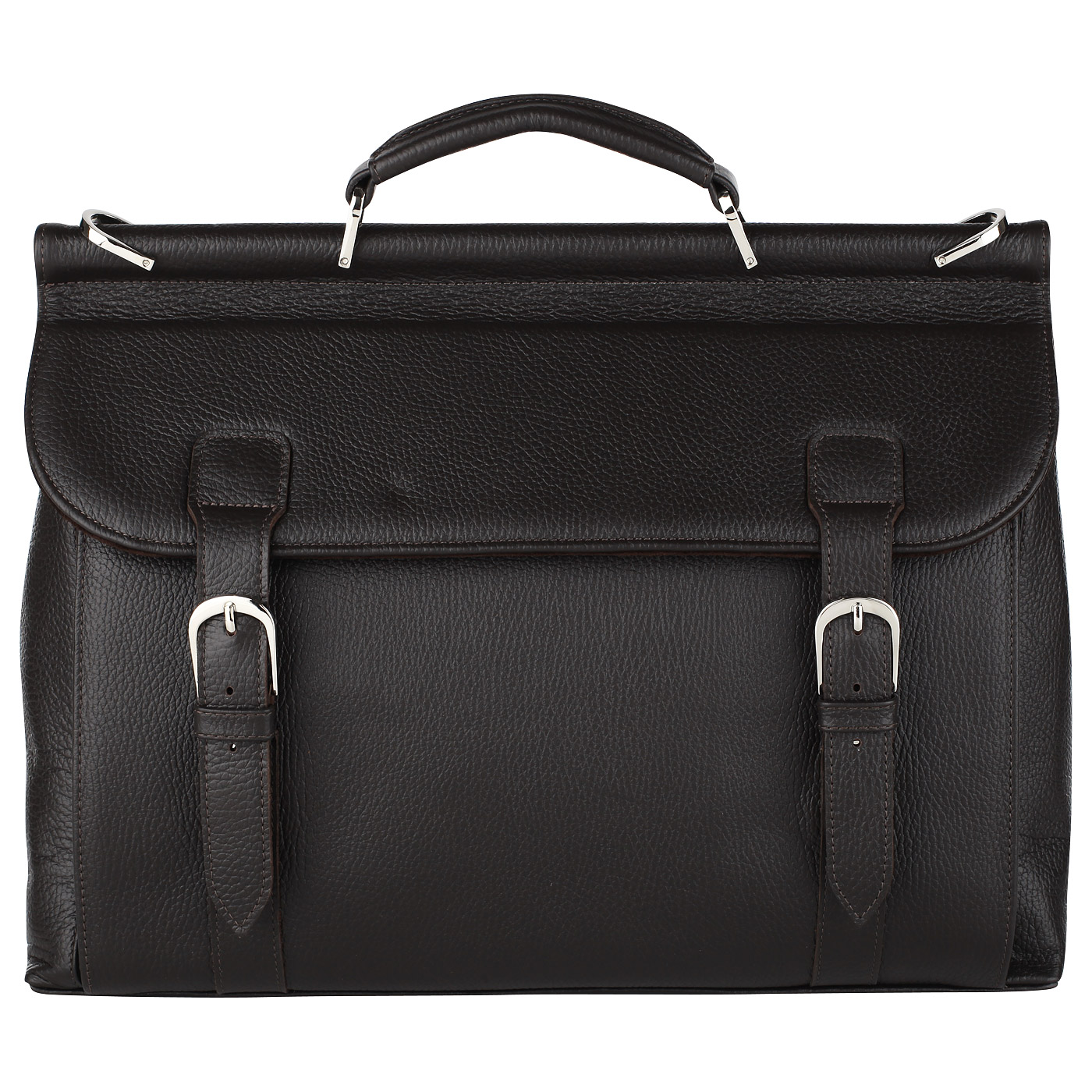 Stevens Портфель из коричневой кожи