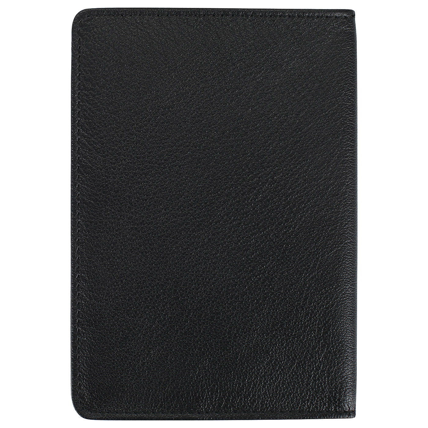 Обложка для паспорта из черной кожи Braun Buffel Soave