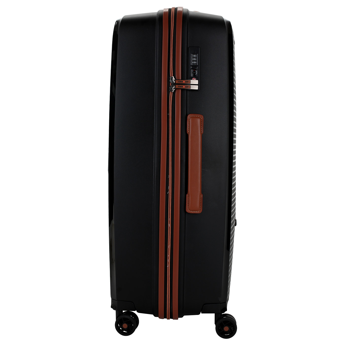 Чемодан большой L из полипропилена с кодовым замком Eberhart Delight DLX