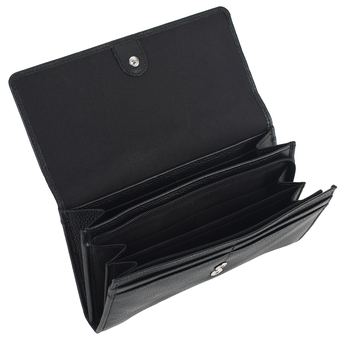 Портмоне на кнопке Bugatti Linda