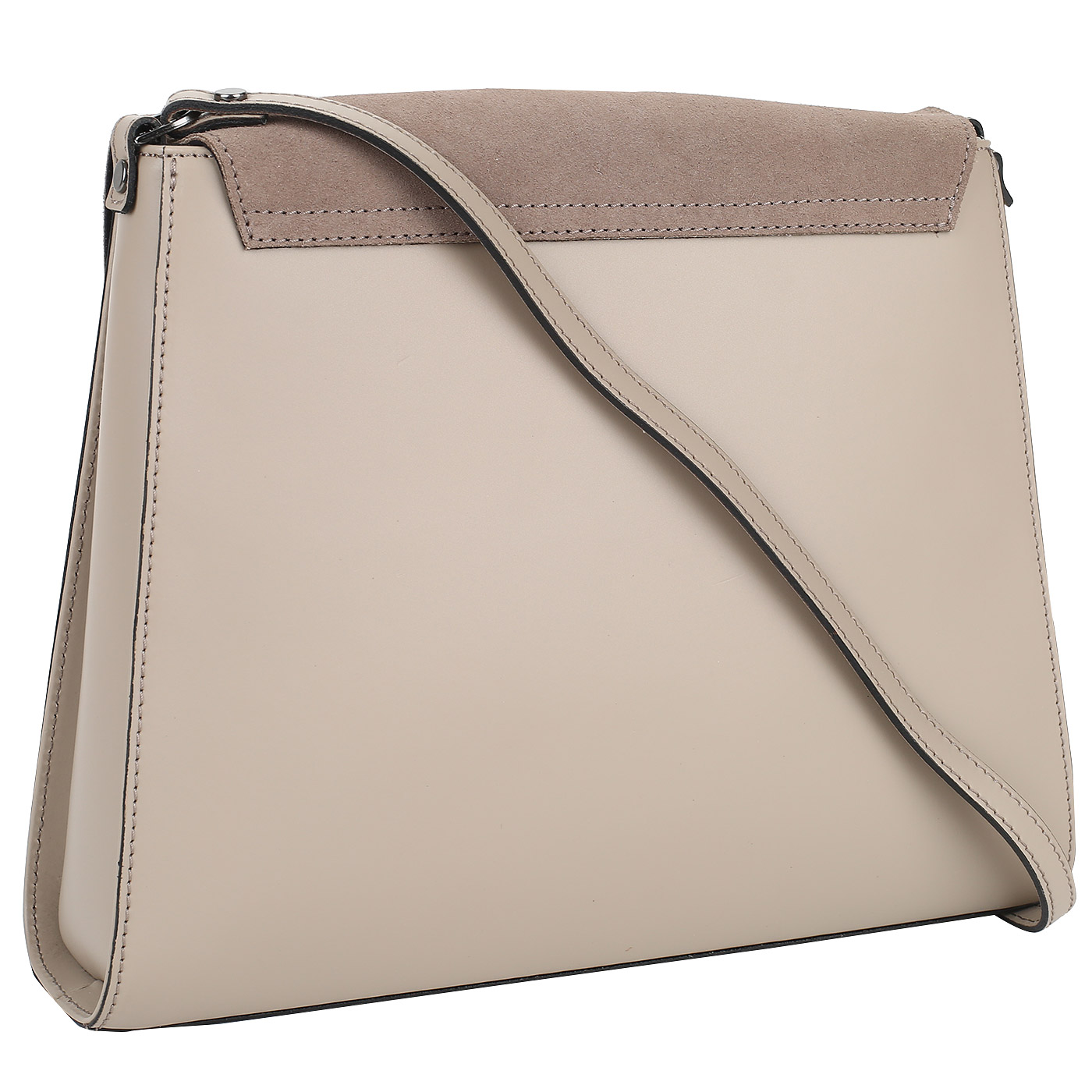 Сумка из натуральной кожи и замши Ripani Pachira