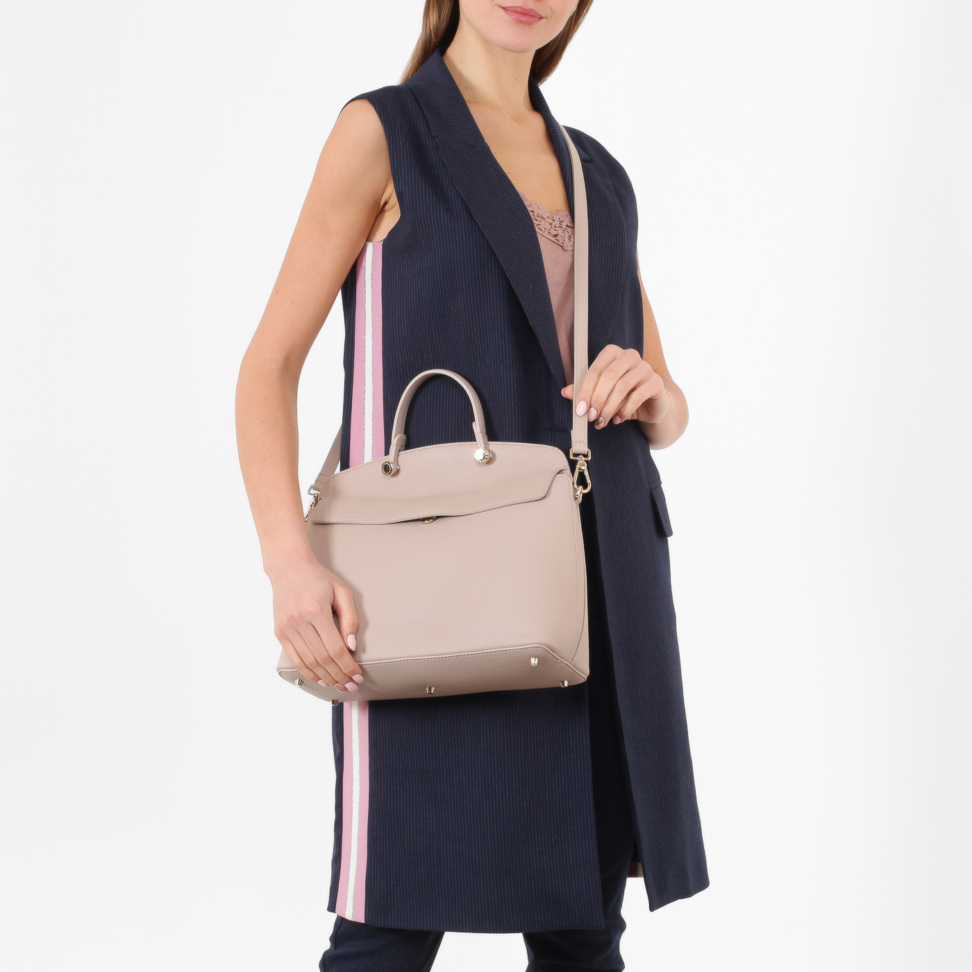 Кожаная сумка-сэтчел Furla My Piper