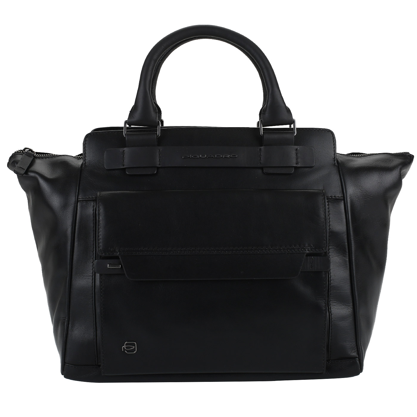 Piquadro Кожаная сумка с тремя отделами