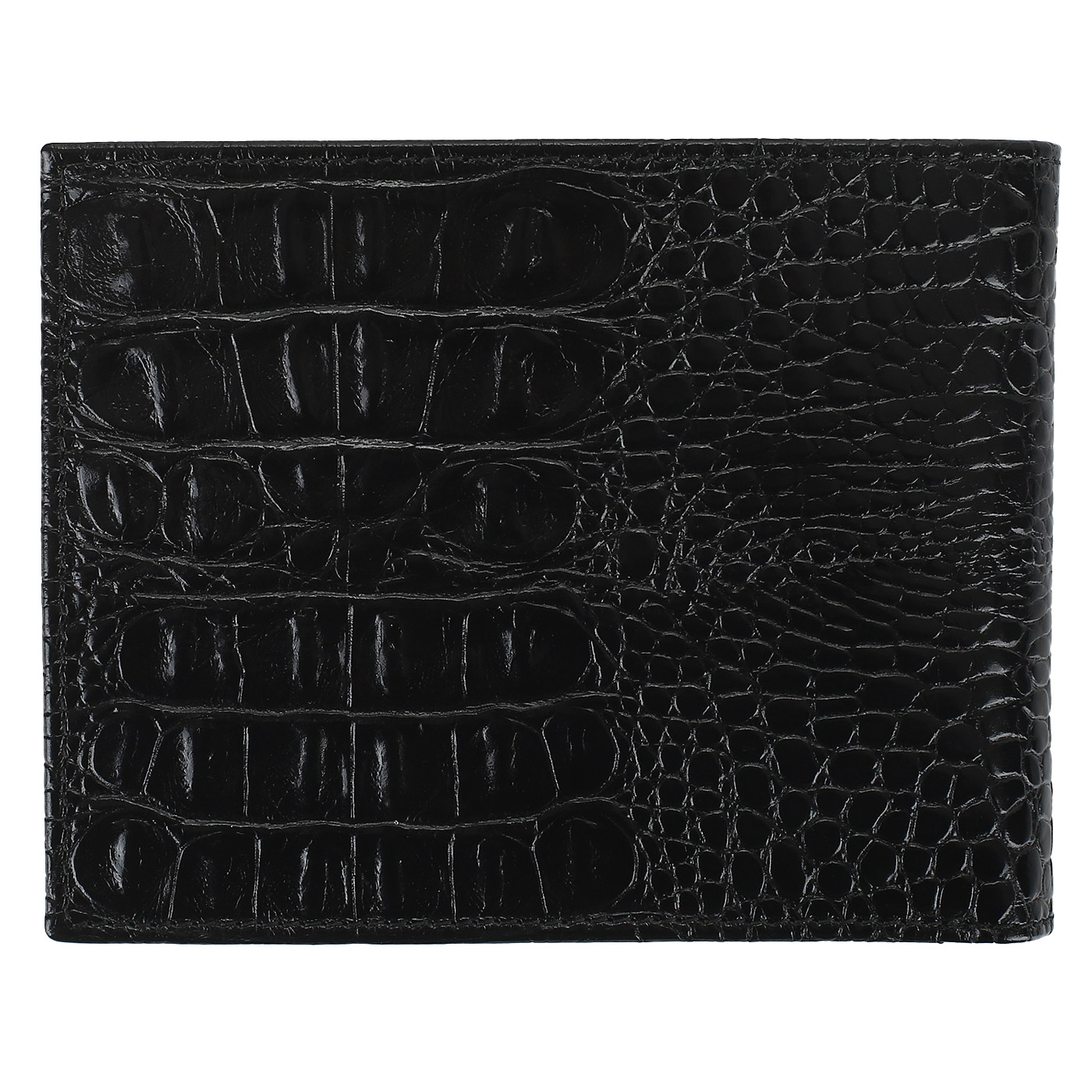 Портмоне с отделкой под кожу крокодила Neri Karra 