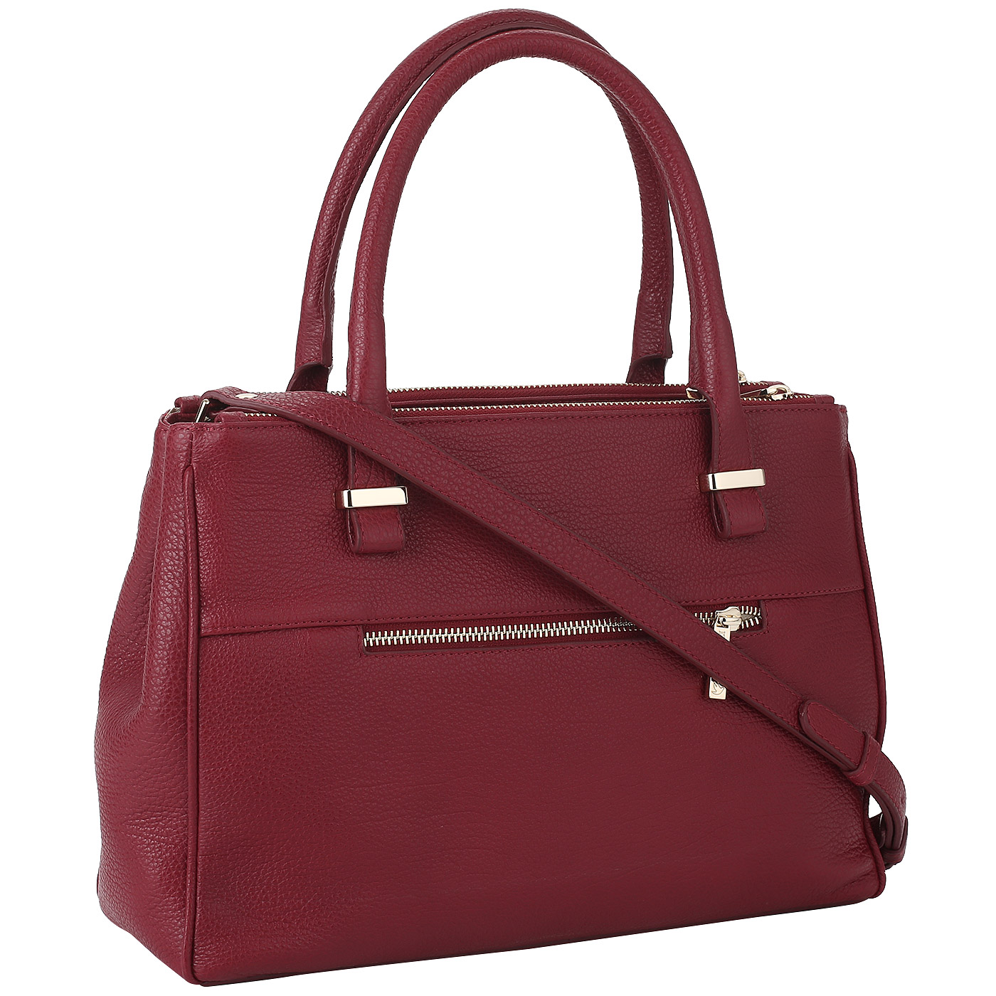 Классическая сумка с тремя отделами Aurelli 