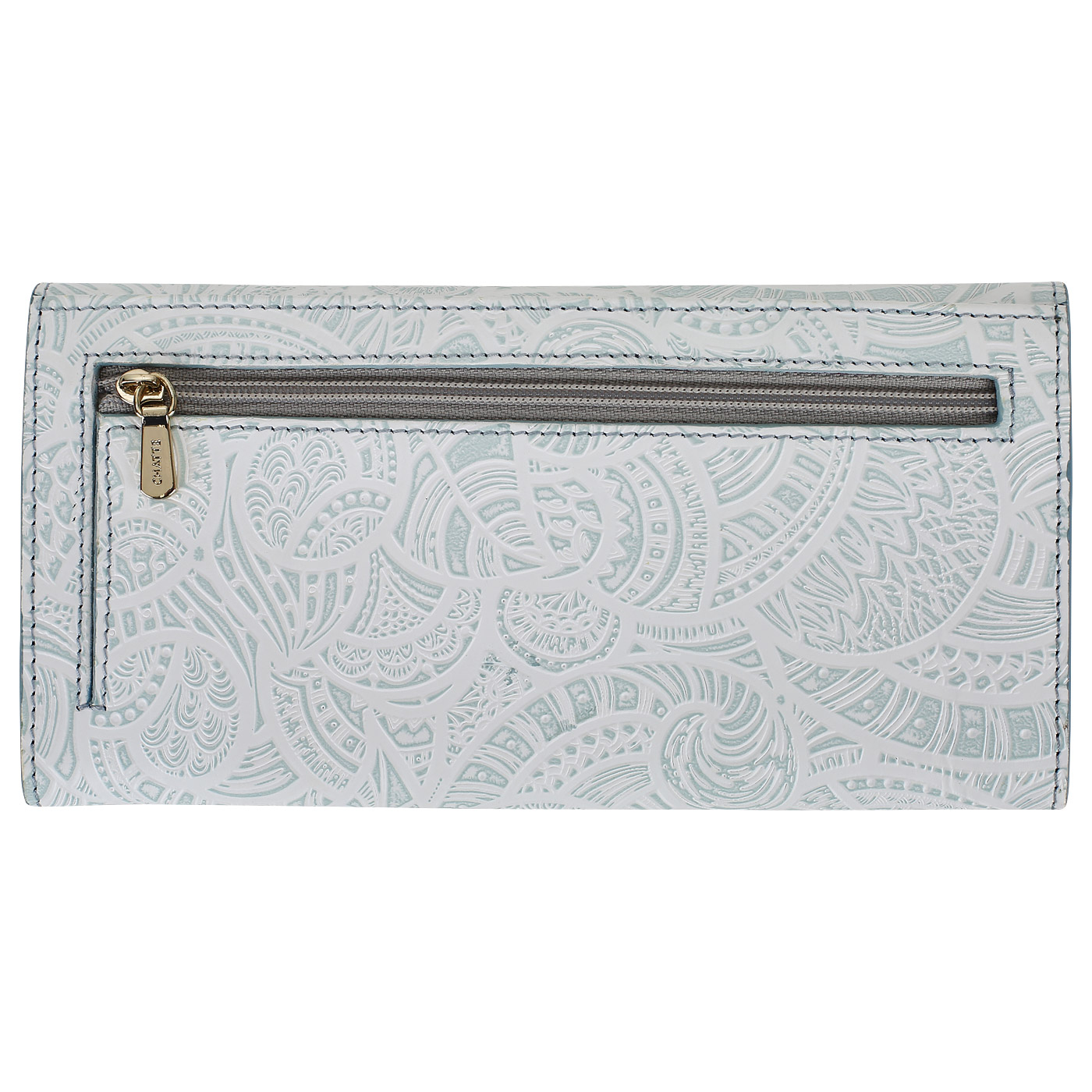 Кошелек с голубым тиснением Chatte Bloom