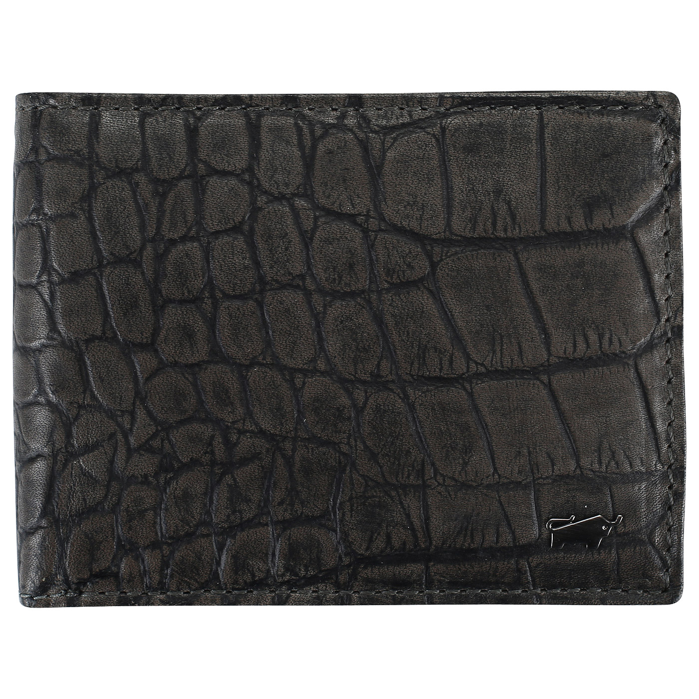 Braun Buffel Портмоне из серой кожи