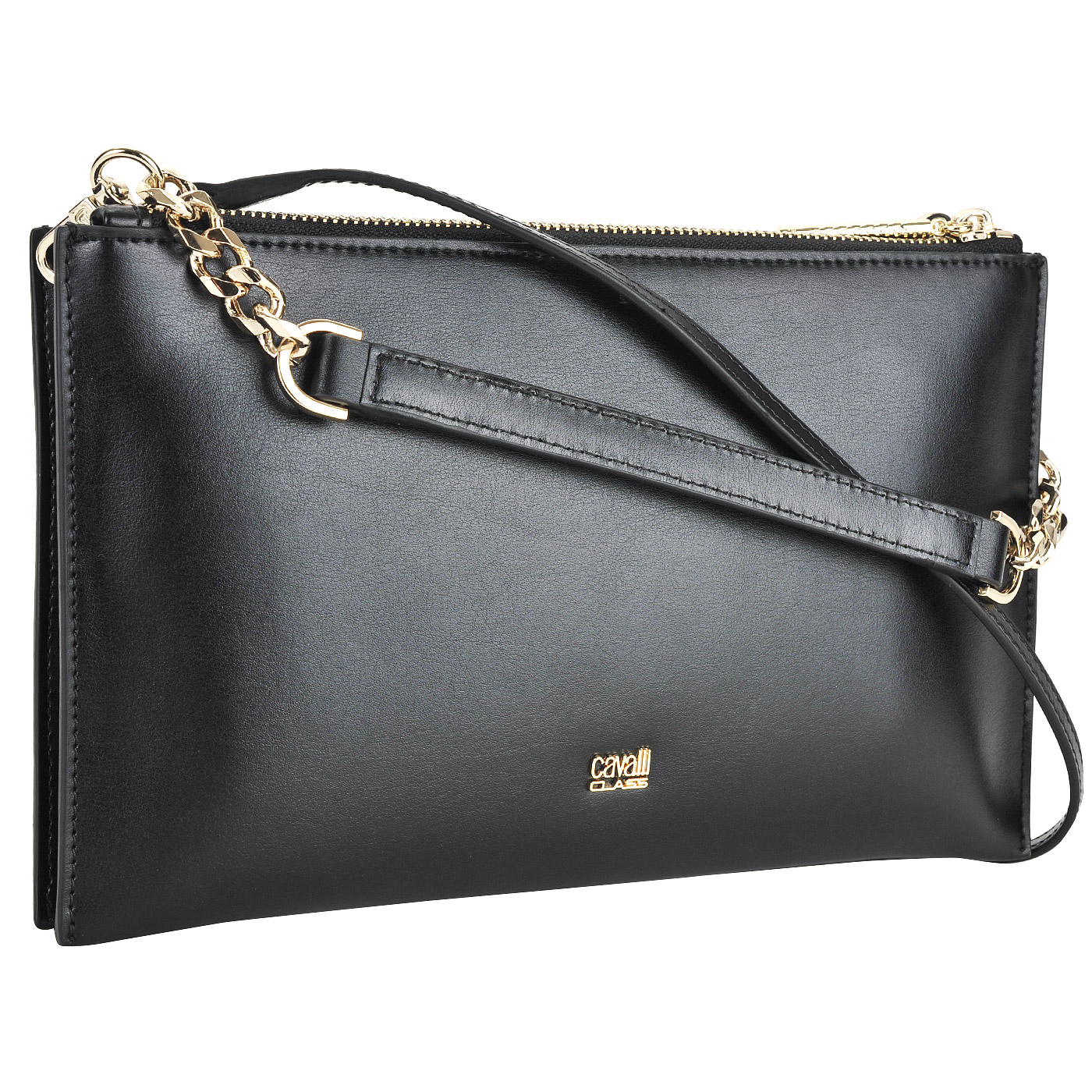 Маленькая женская сумка в стиле пэчворк Cavalli Class Panthera Prestige