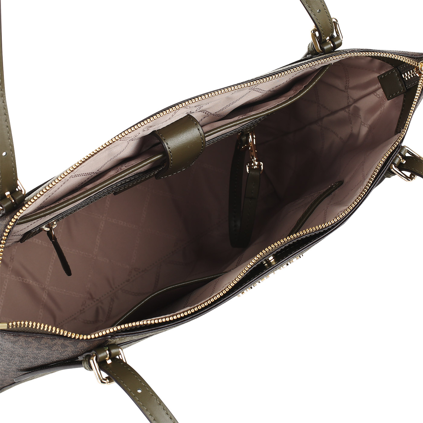 Сумка цвета олива Michael Kors Voyager