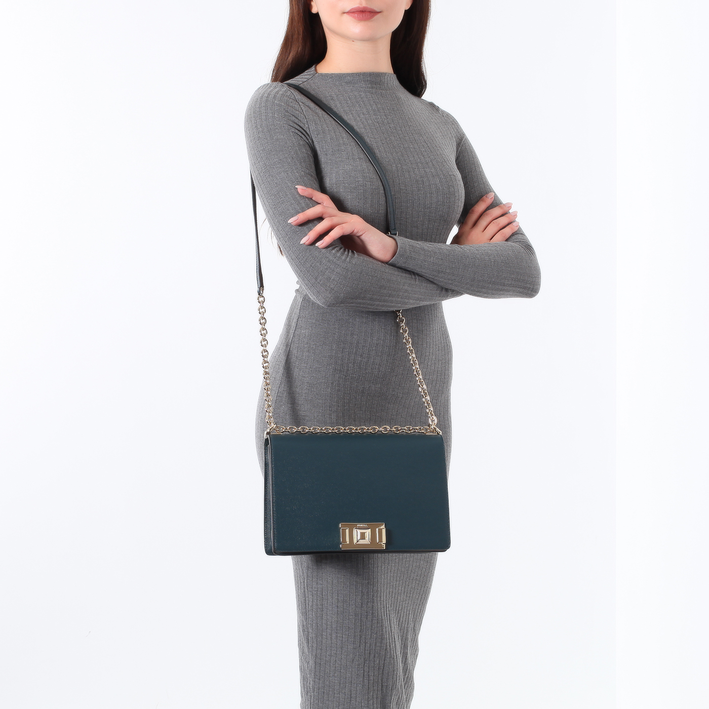 Кожаная сумочка Furla Mimi