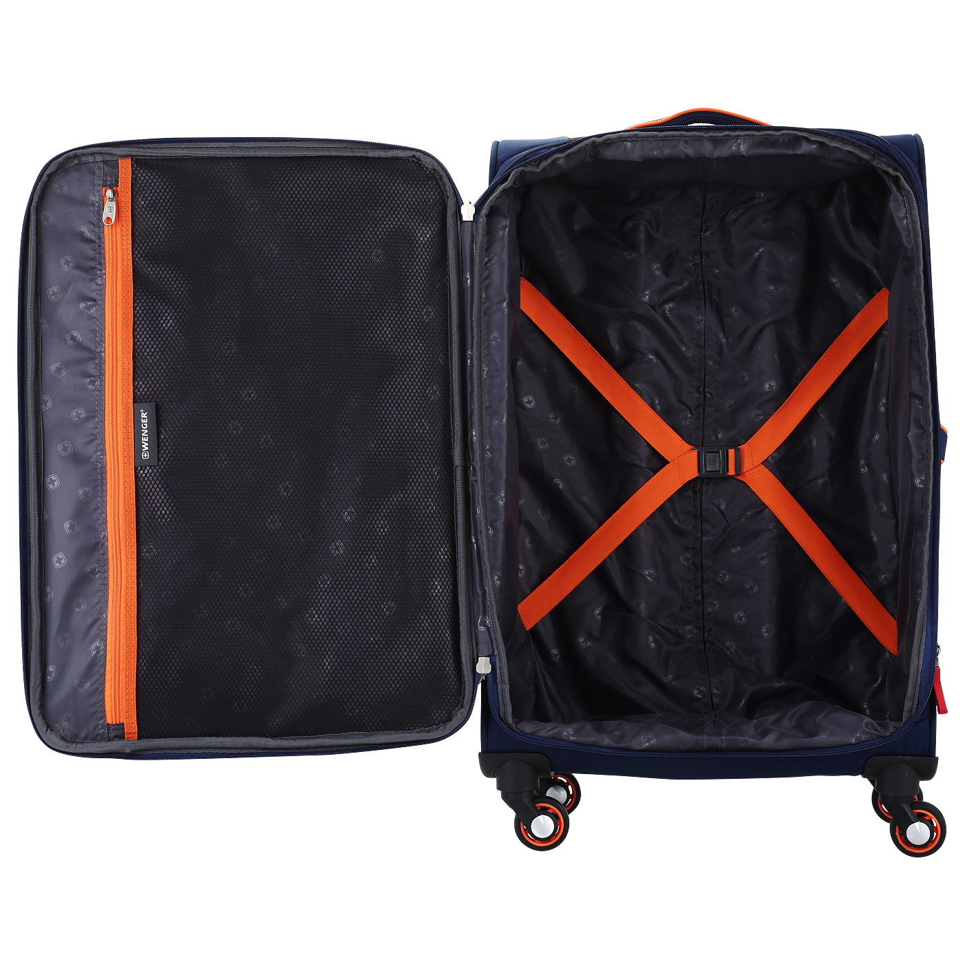 Чемодан большой L тканевый Wenger Arosa