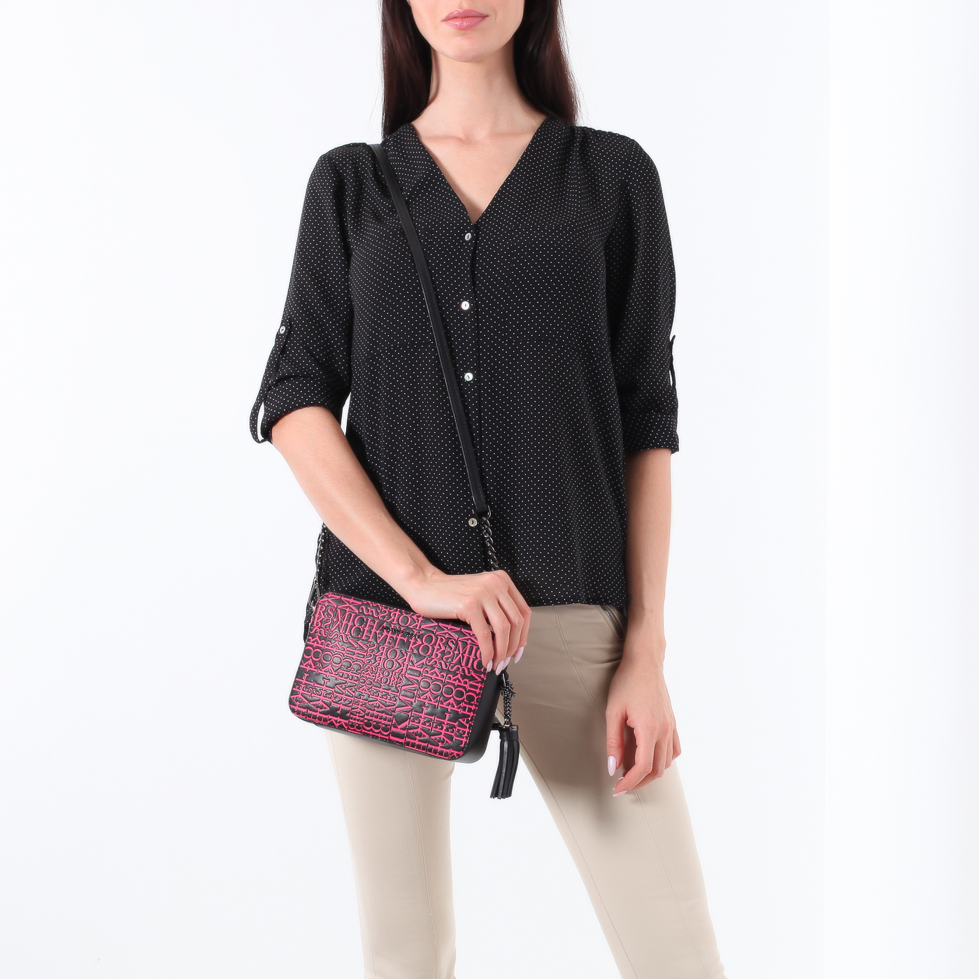 Сумочка с тиснением Michael Kors Crossbodies