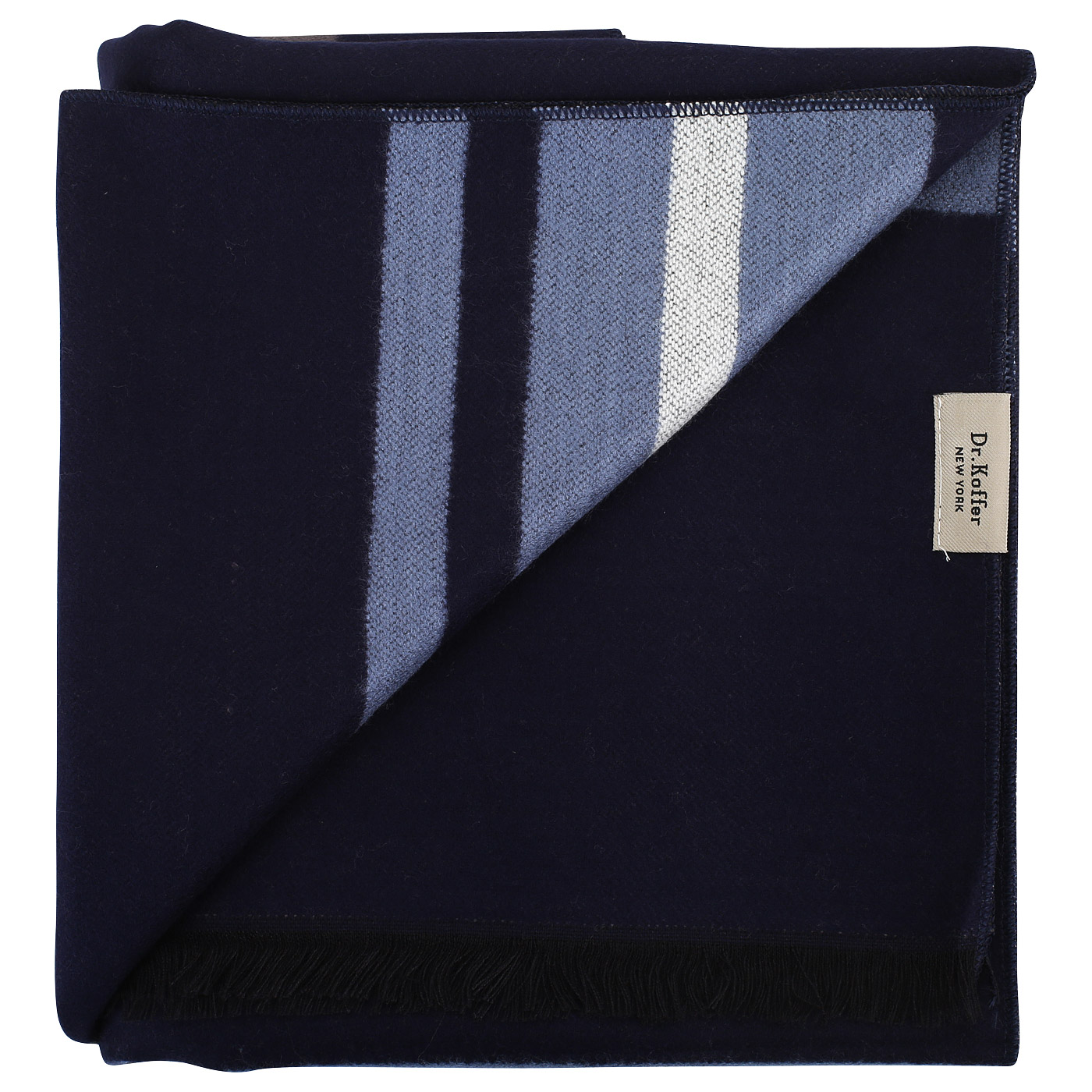 Синий шарф Dr. Koffer 