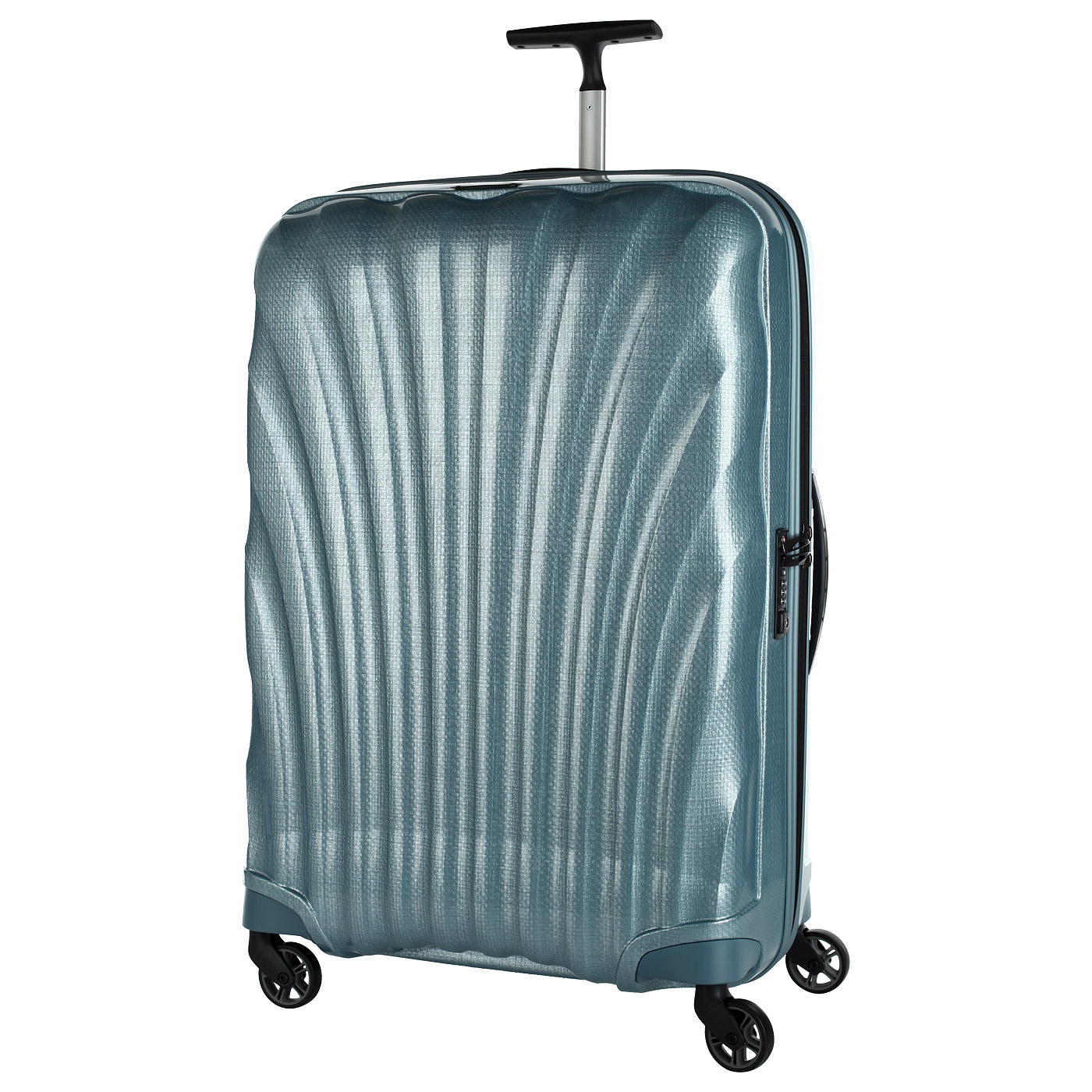 Samsonite Чемодан большой L из материала Curv с кодовым замком