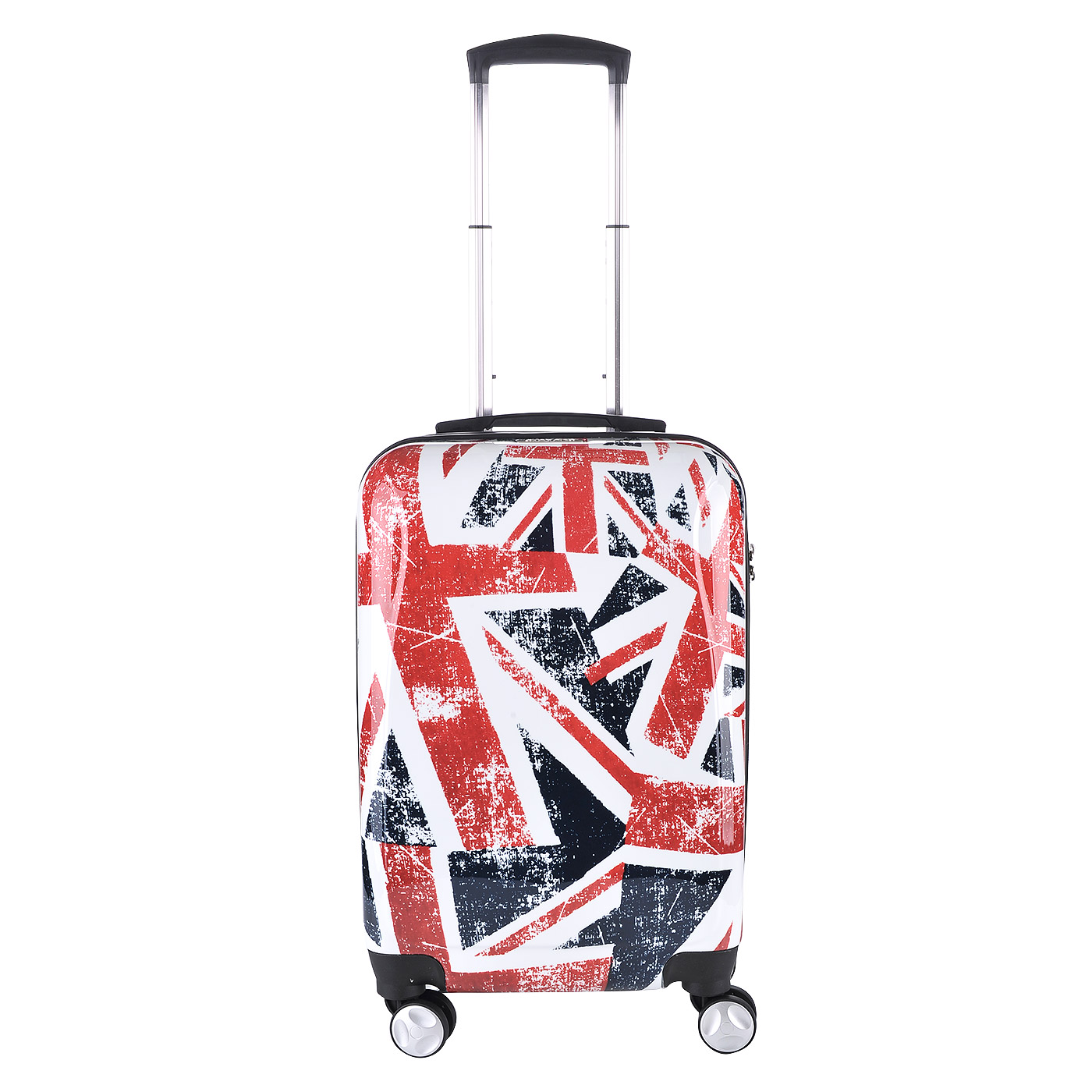 Чемодан маленький S из ABS-пластика Stevens British Flag