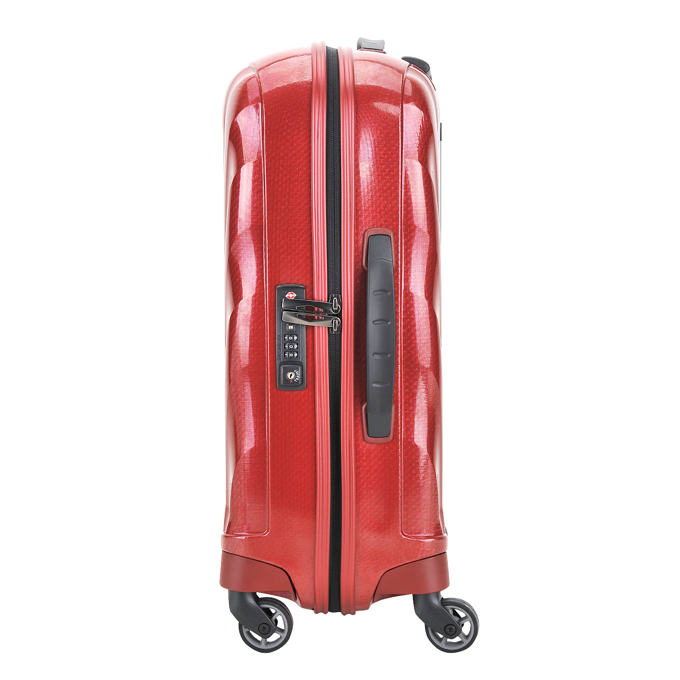 Чемодан маленький S из материала Curv Samsonite Cosmolite