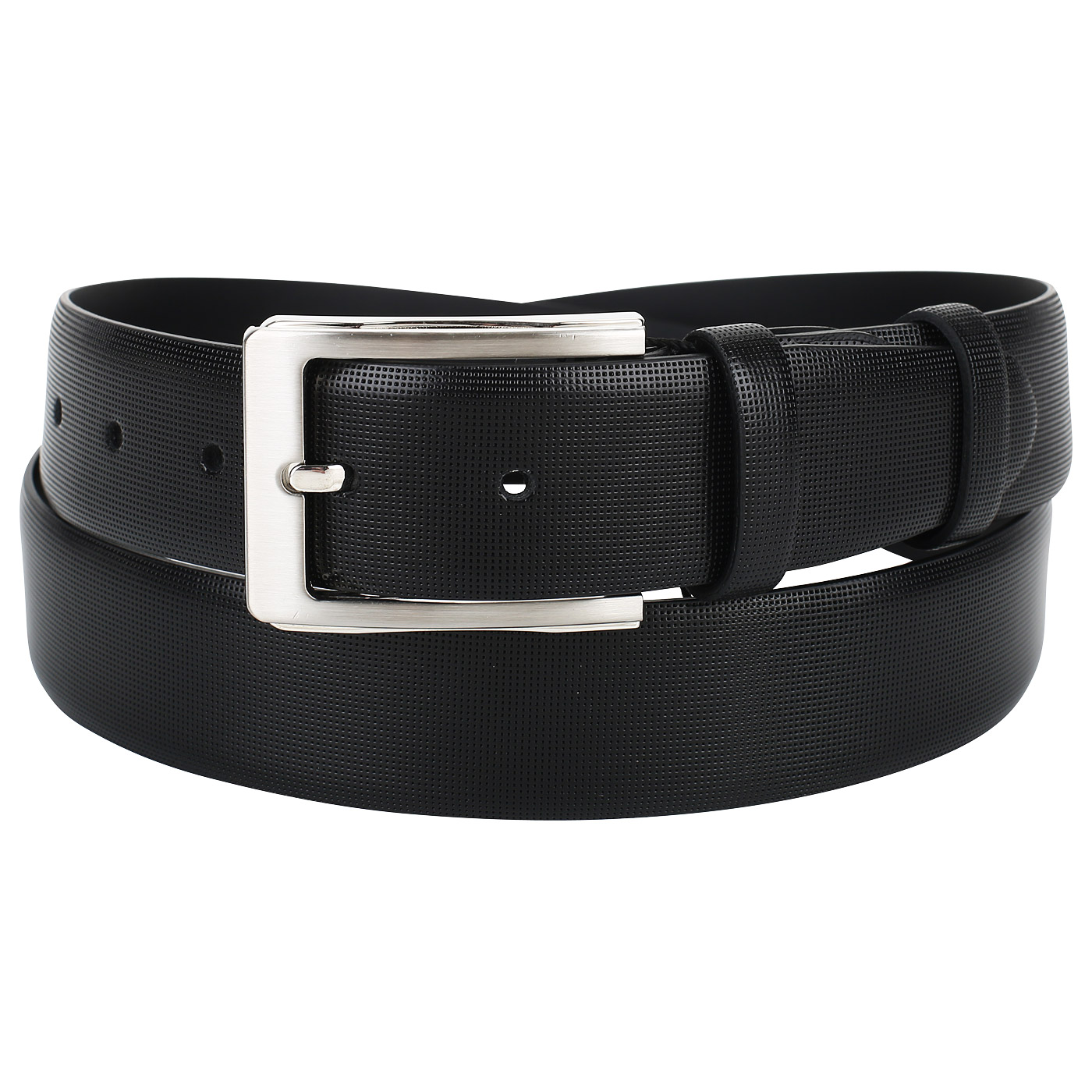 Mayrhoff Черный кожаный ремень